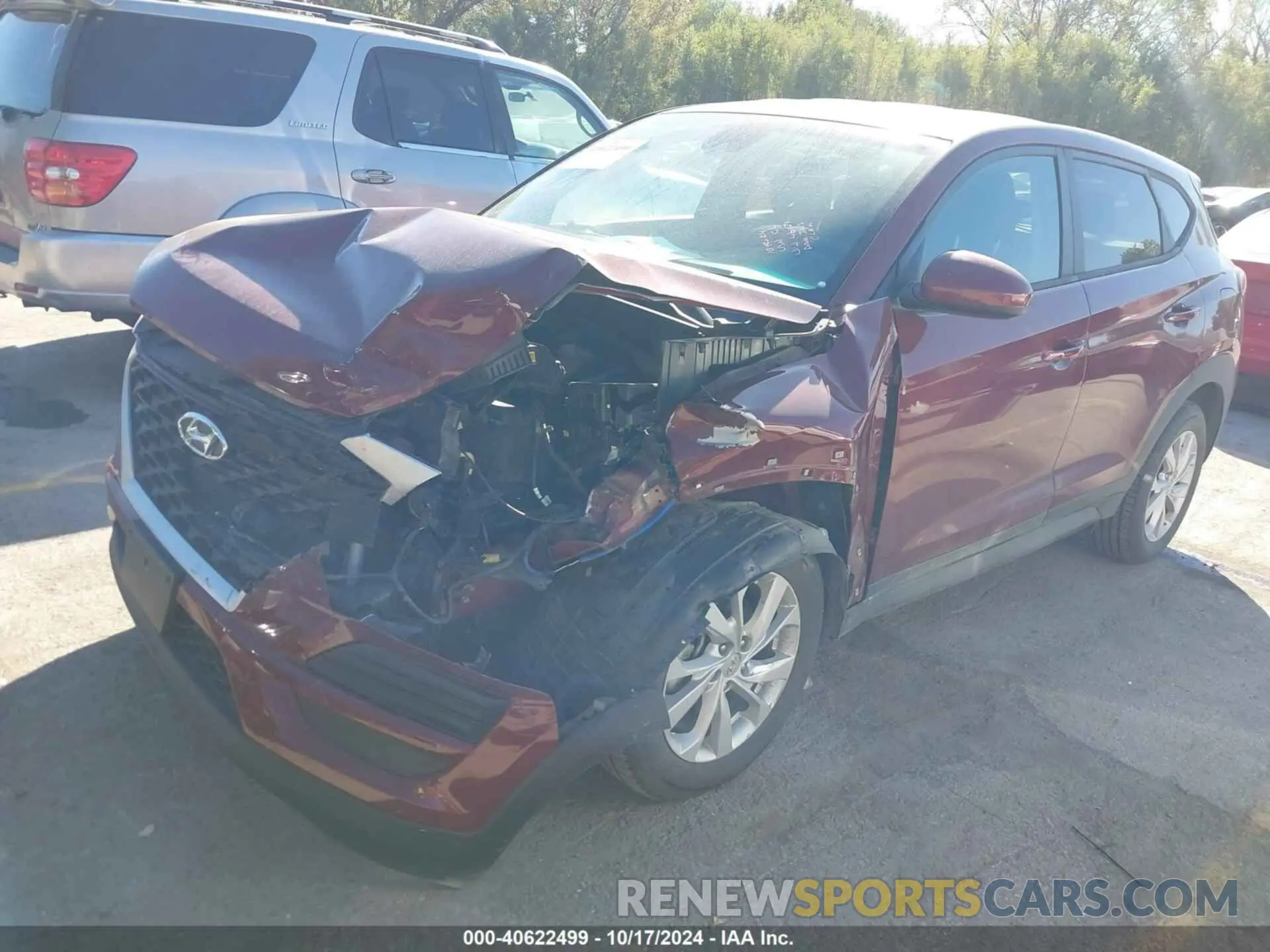 6 Photograph of a damaged car KM8J2CA48KU054607 HYUNDAI TUCSON 2019