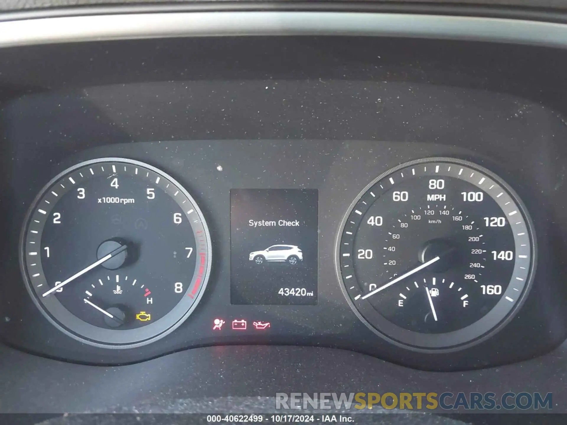 7 Photograph of a damaged car KM8J2CA48KU054607 HYUNDAI TUCSON 2019