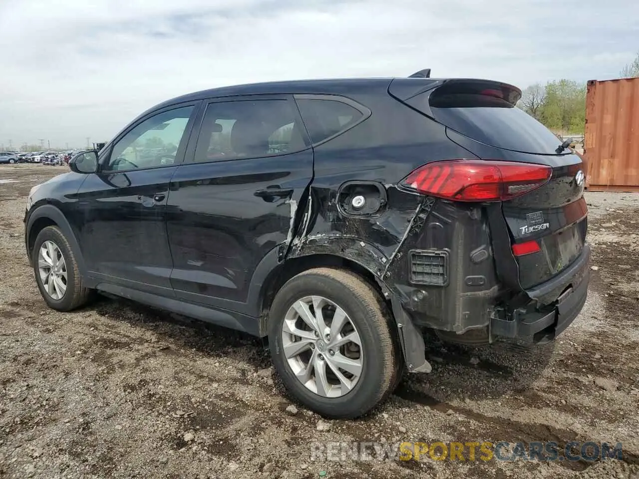 2 Photograph of a damaged car KM8J2CA48KU062240 HYUNDAI TUCSON 2019