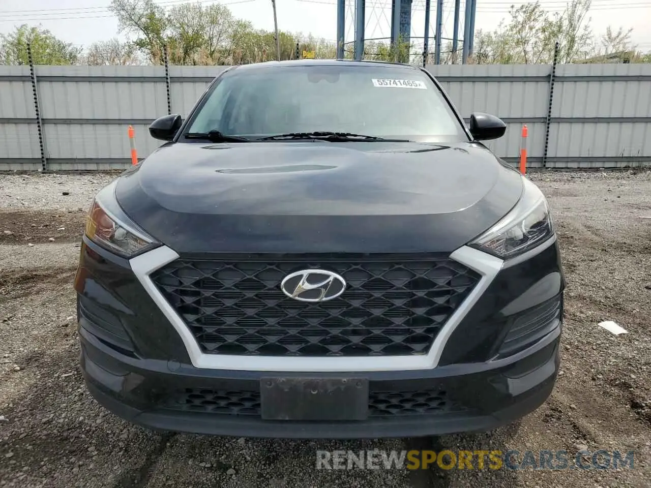 5 Photograph of a damaged car KM8J2CA48KU062240 HYUNDAI TUCSON 2019