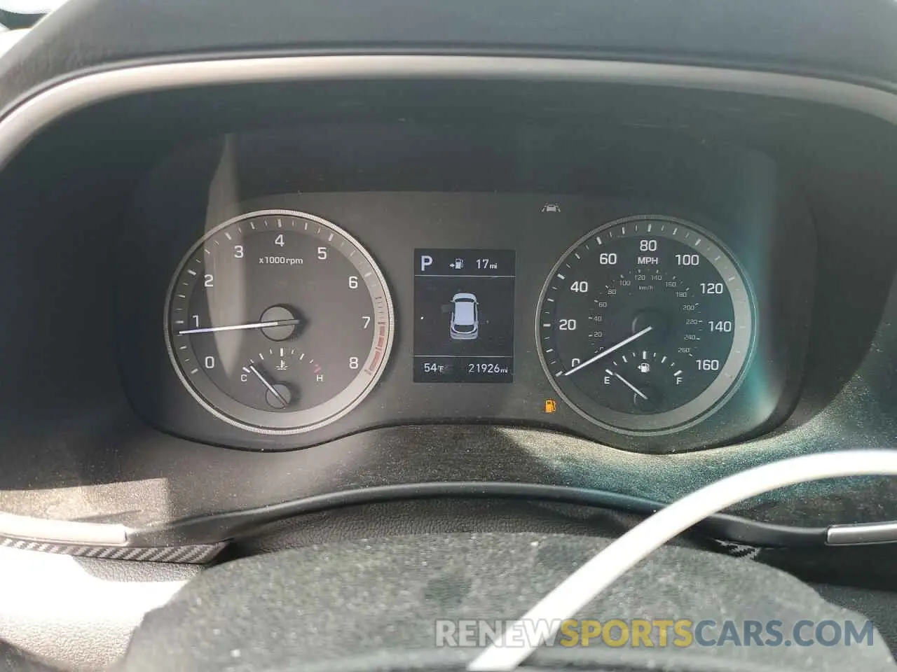 9 Photograph of a damaged car KM8J2CA48KU062240 HYUNDAI TUCSON 2019