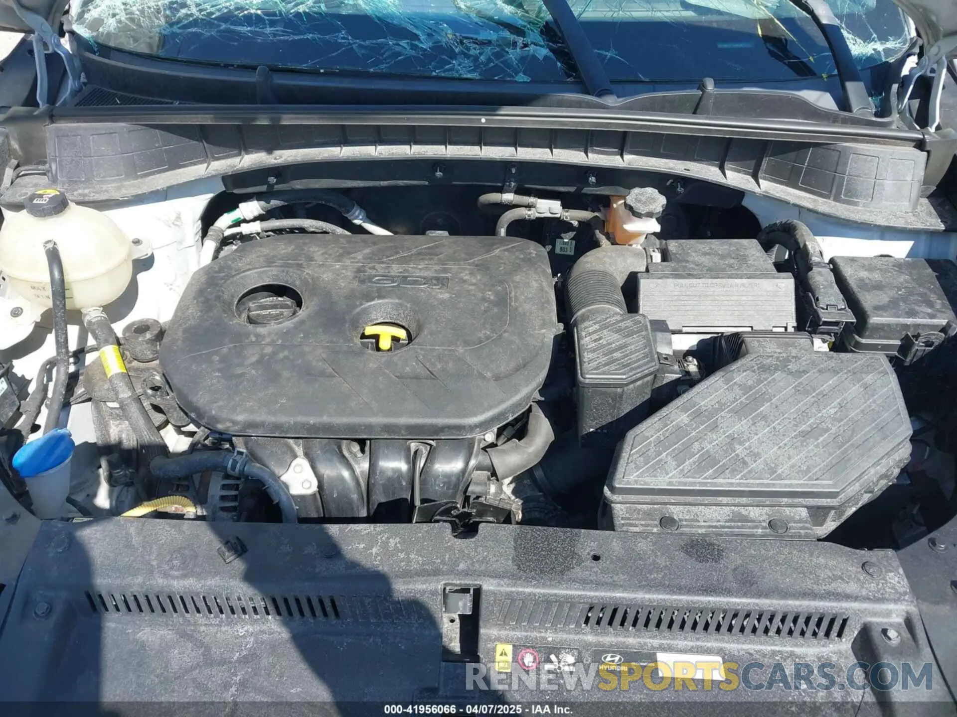 10 Photograph of a damaged car KM8J2CA48KU872175 HYUNDAI TUCSON 2019