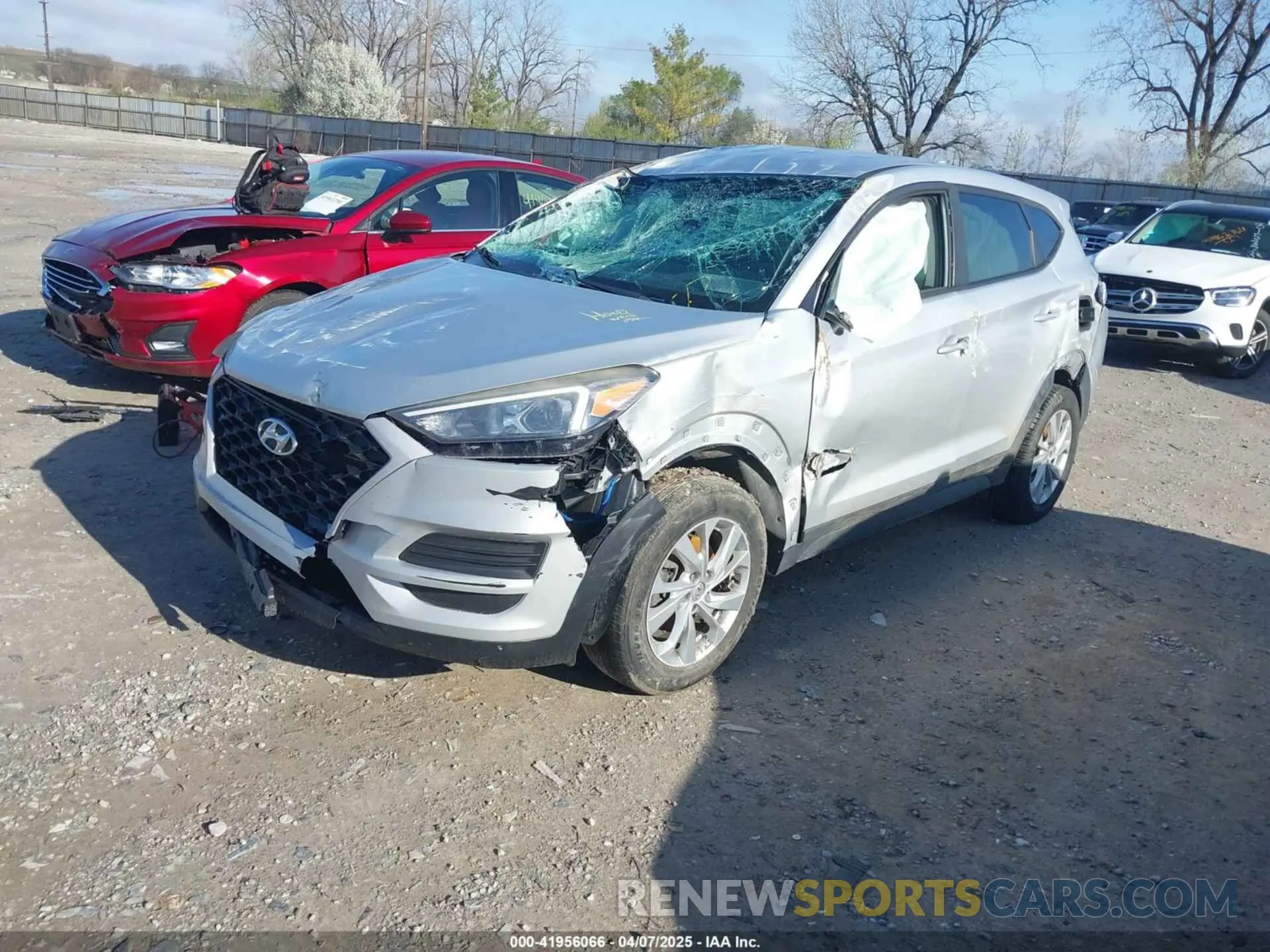 6 Photograph of a damaged car KM8J2CA48KU872175 HYUNDAI TUCSON 2019
