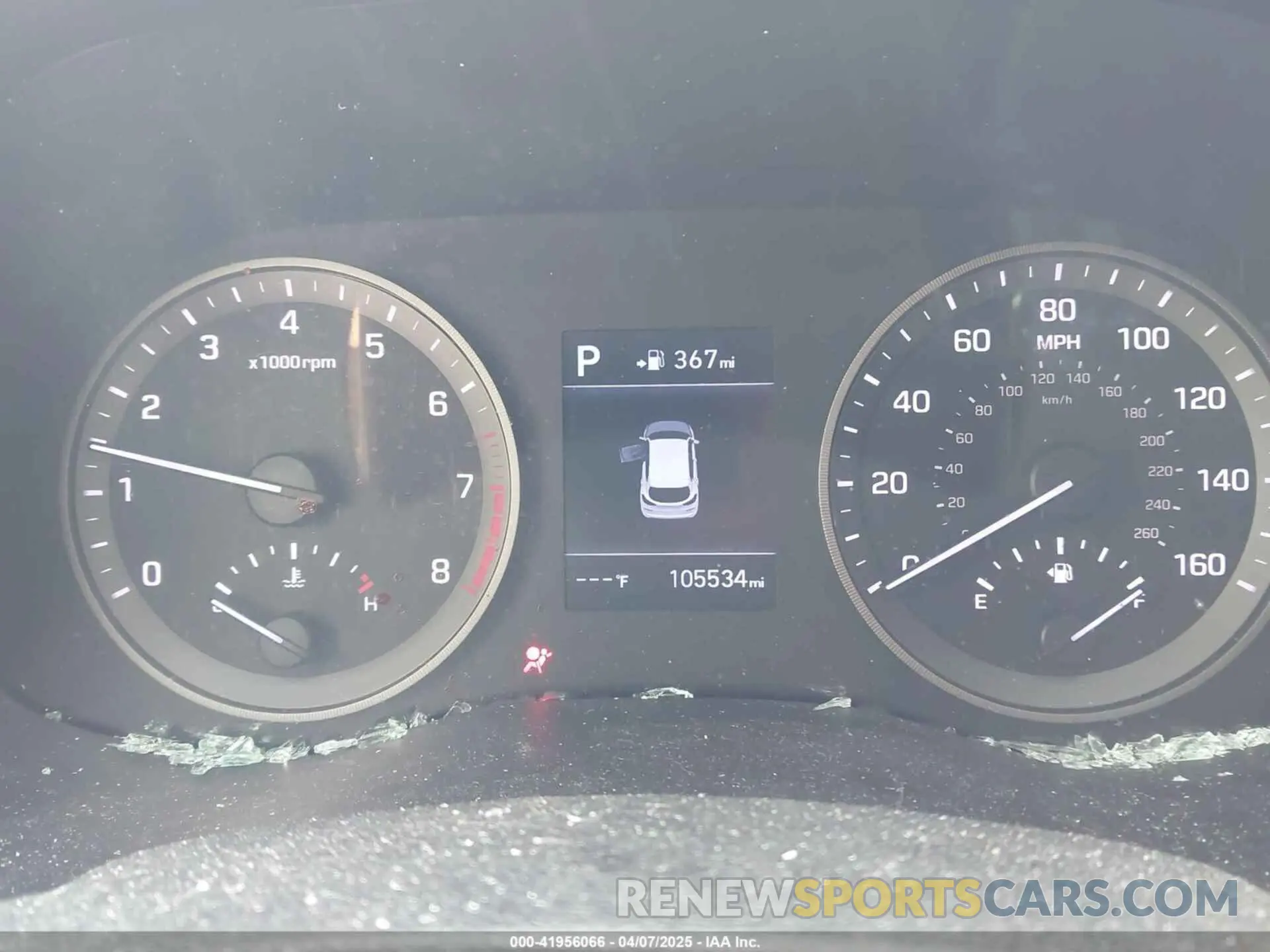 7 Photograph of a damaged car KM8J2CA48KU872175 HYUNDAI TUCSON 2019