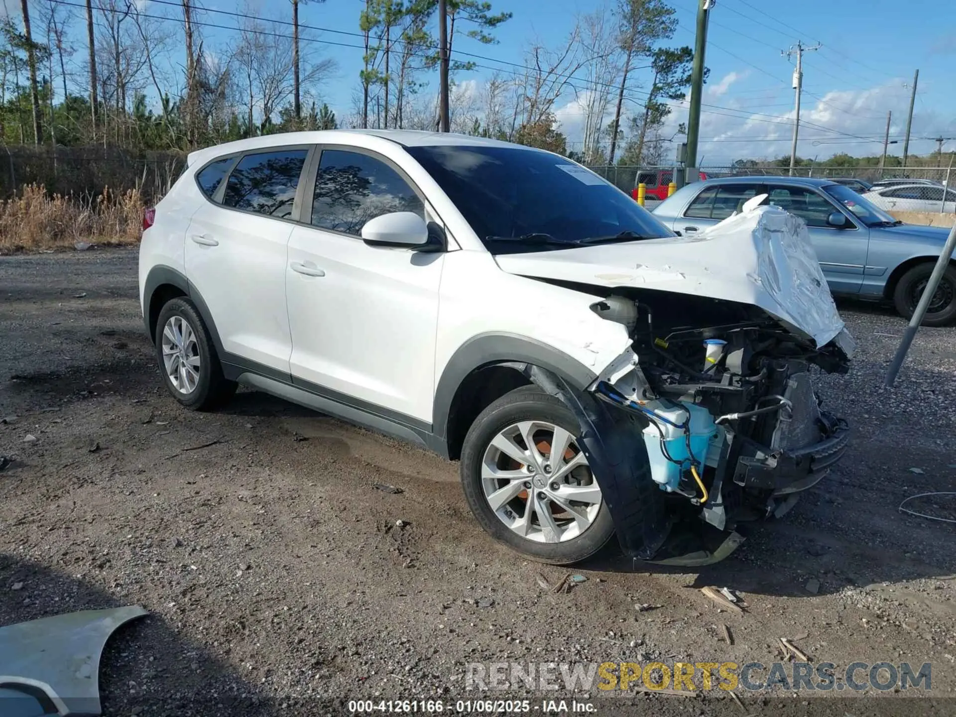 1 Photograph of a damaged car KM8J2CA48KU951829 HYUNDAI TUCSON 2019