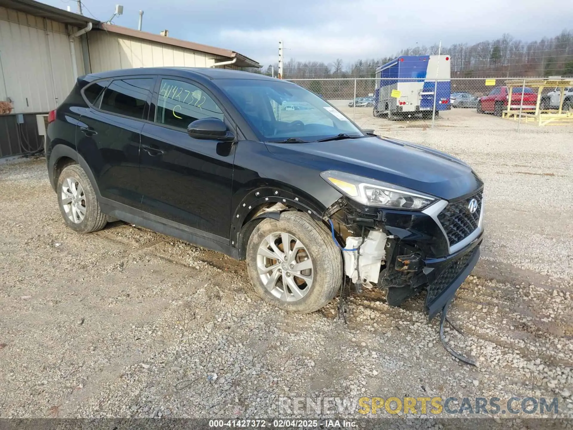 1 Photograph of a damaged car KM8J2CA49KU867745 HYUNDAI TUCSON 2019