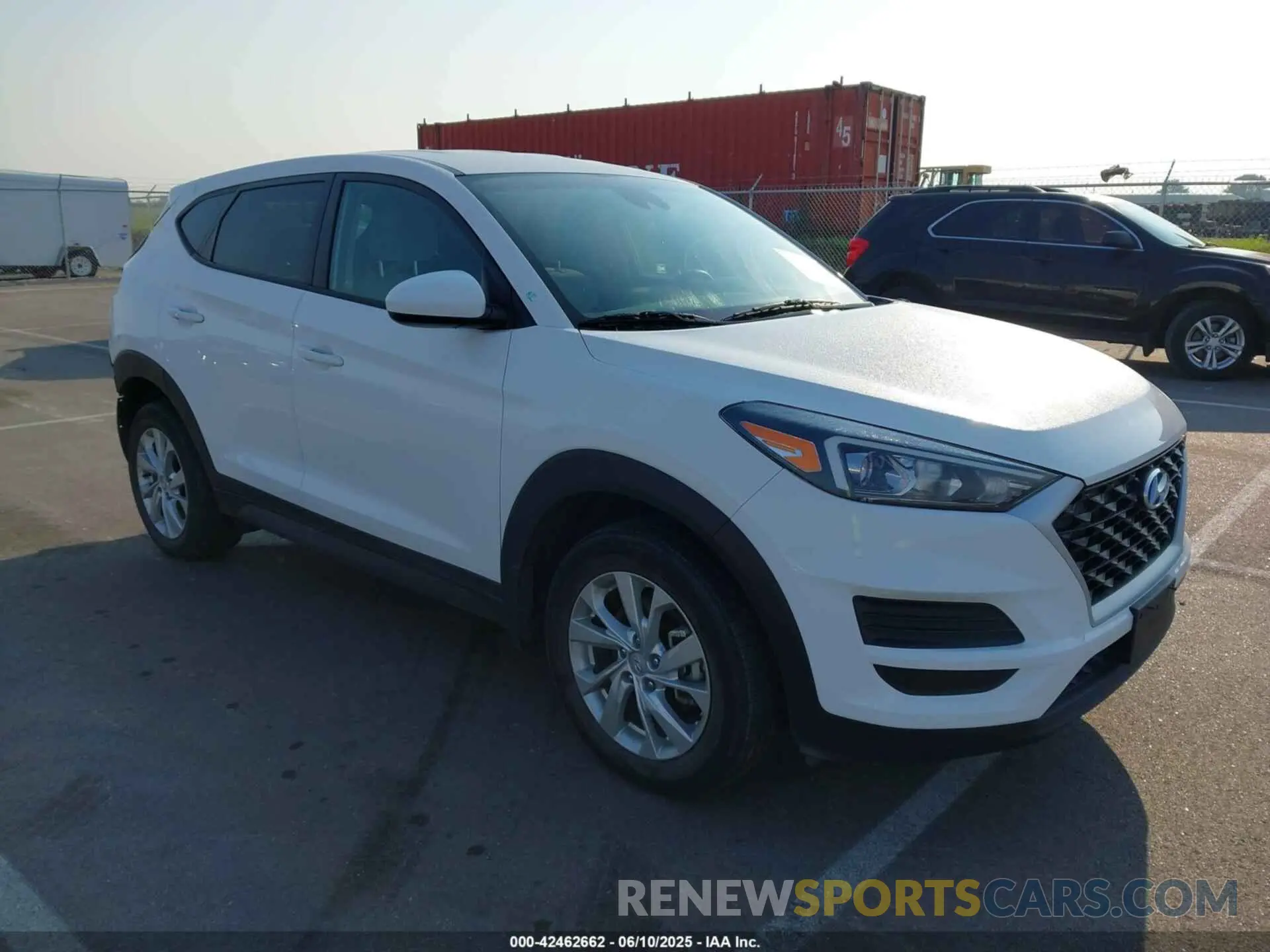 1 Photograph of a damaged car KM8J2CA49KU872136 HYUNDAI TUCSON 2019
