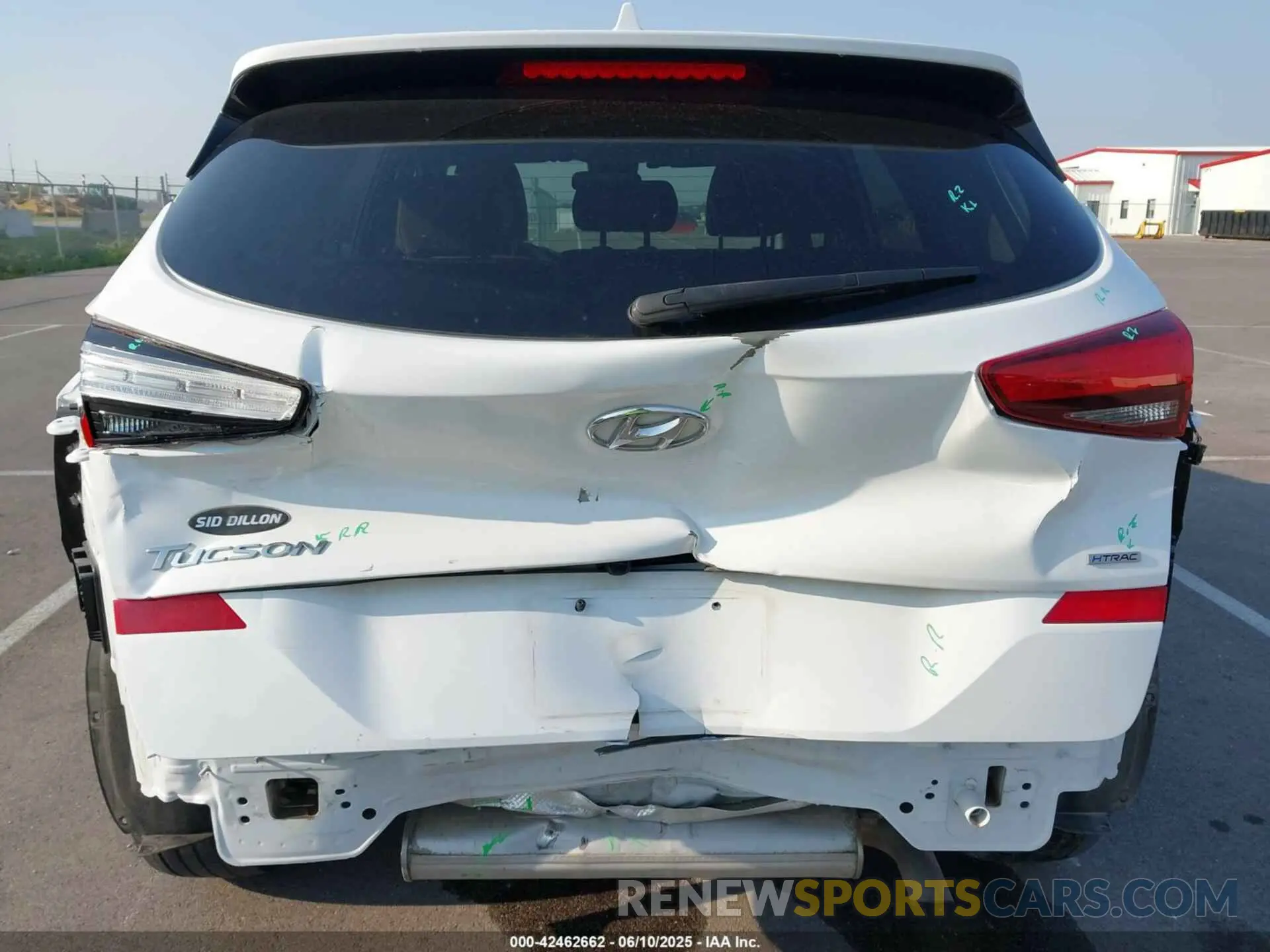 6 Photograph of a damaged car KM8J2CA49KU872136 HYUNDAI TUCSON 2019