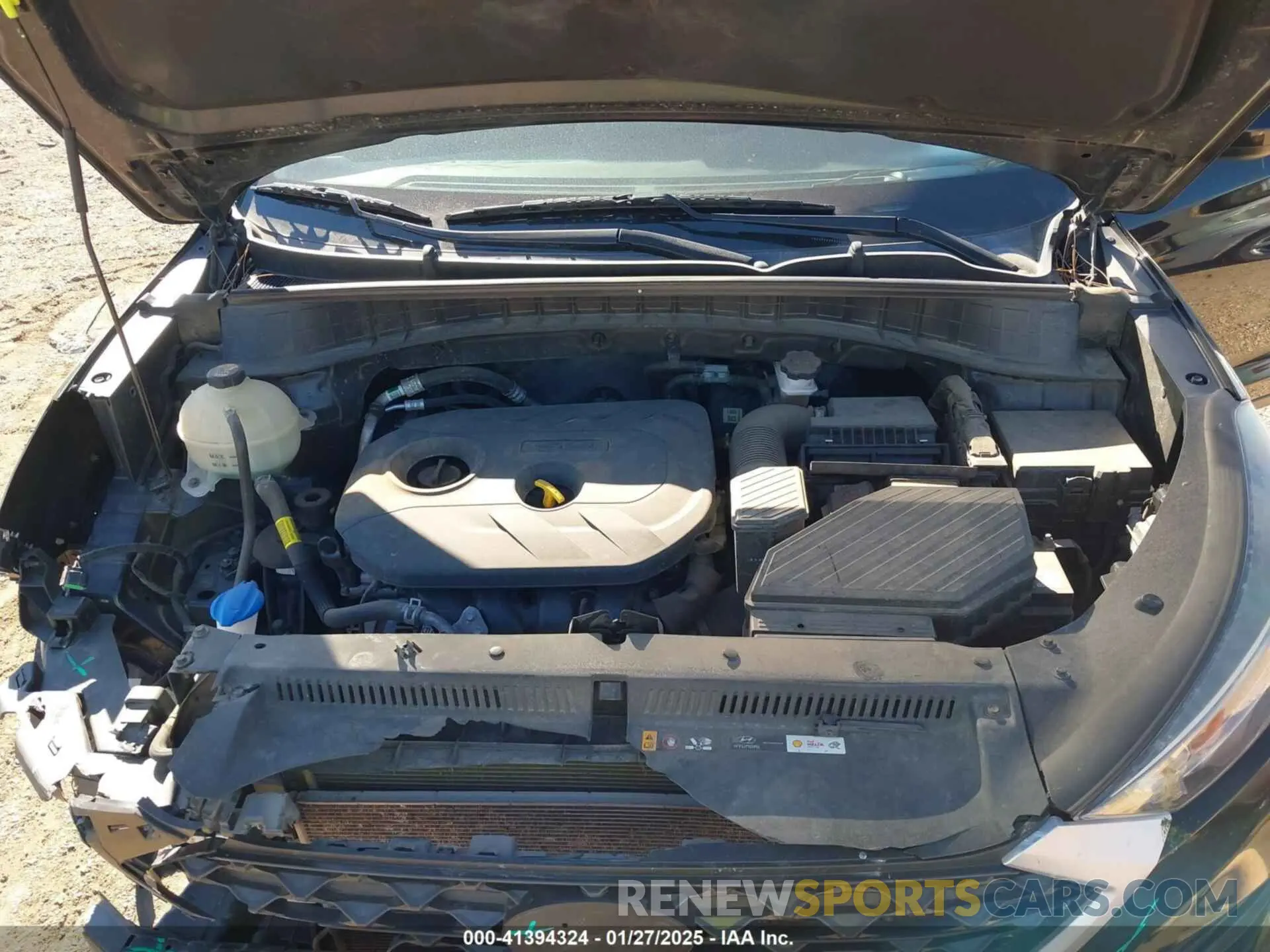 10 Photograph of a damaged car KM8J2CA49KU888868 HYUNDAI TUCSON 2019