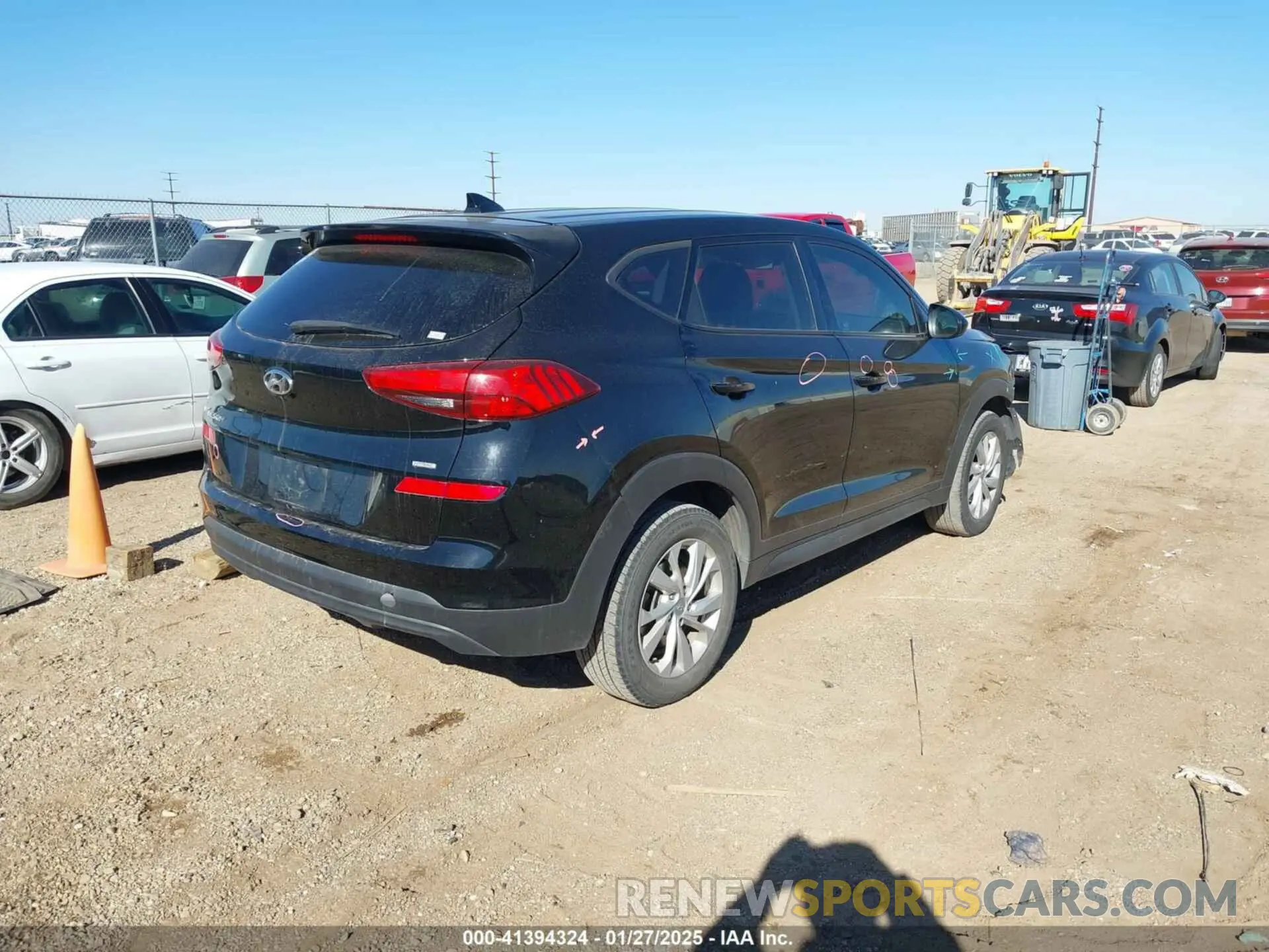 4 Photograph of a damaged car KM8J2CA49KU888868 HYUNDAI TUCSON 2019