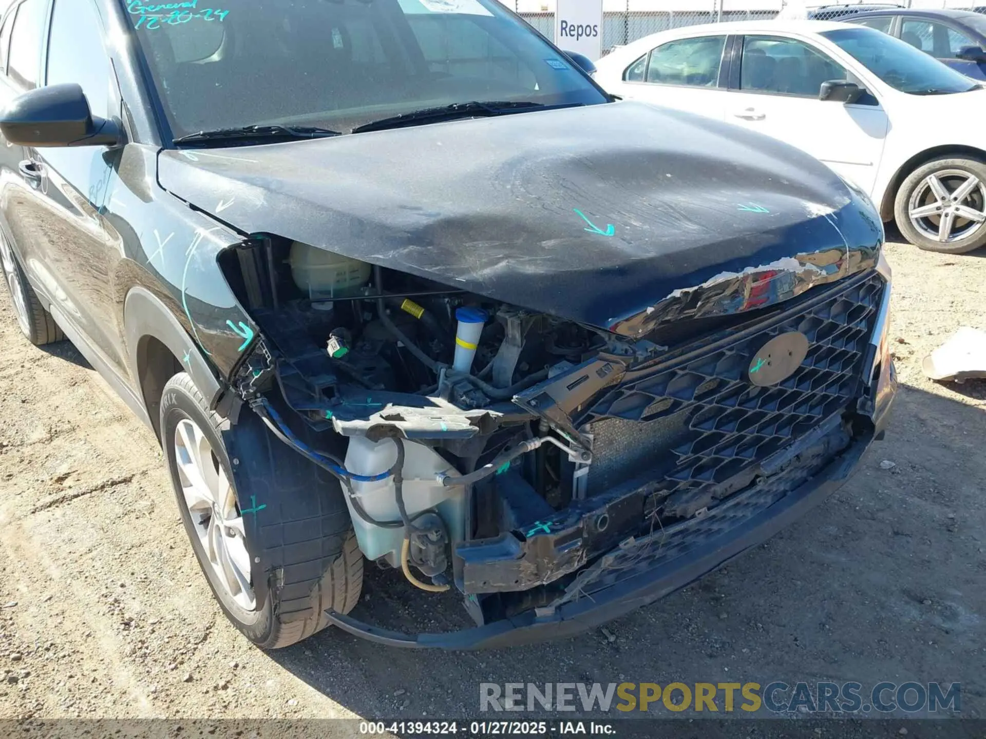 6 Photograph of a damaged car KM8J2CA49KU888868 HYUNDAI TUCSON 2019