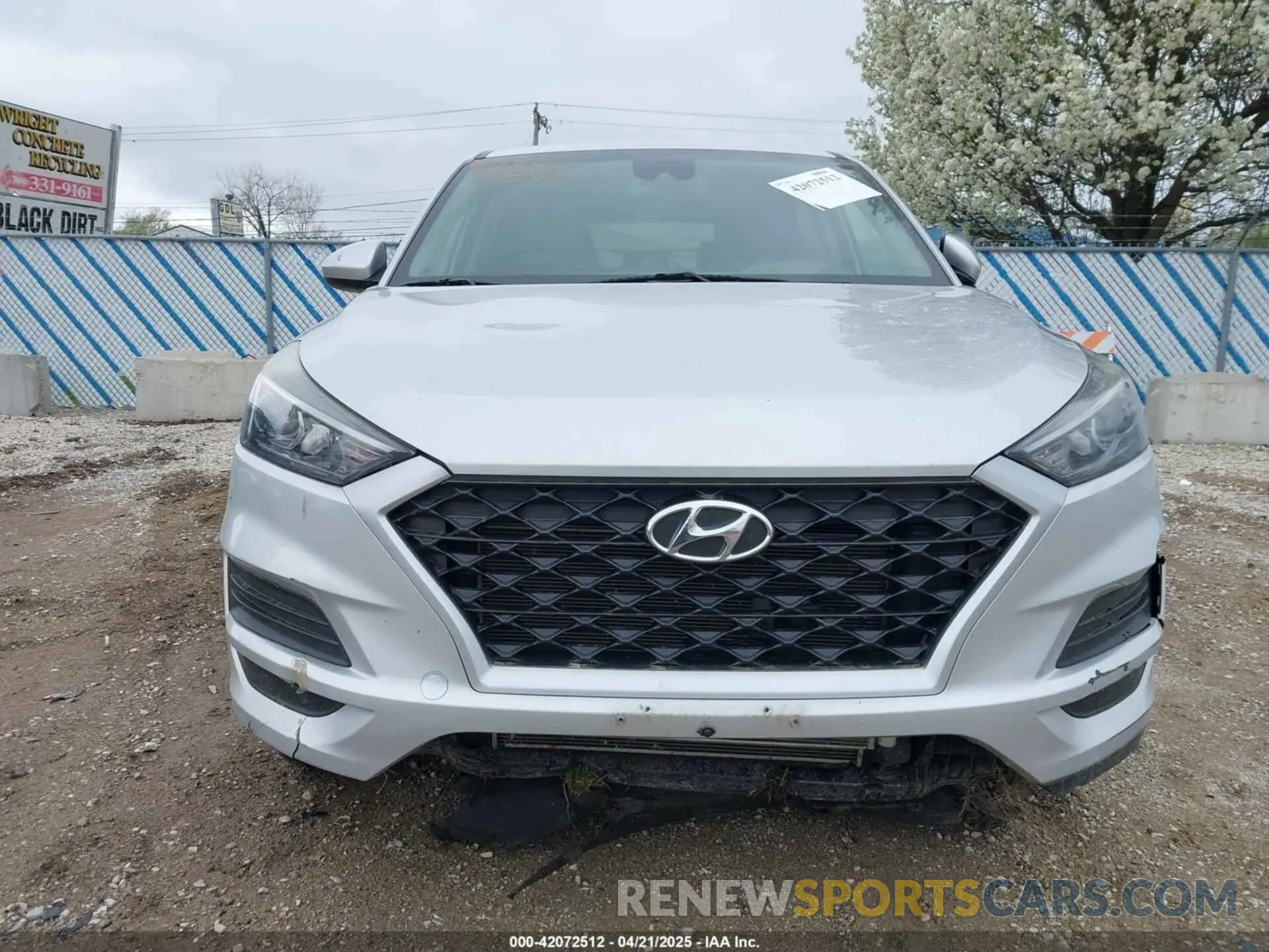 12 Photograph of a damaged car KM8J2CA49KU891267 HYUNDAI TUCSON 2019