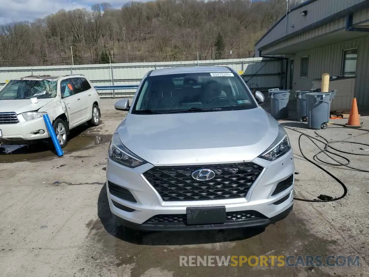 5 Photograph of a damaged car KM8J2CA49KU912845 HYUNDAI TUCSON 2019