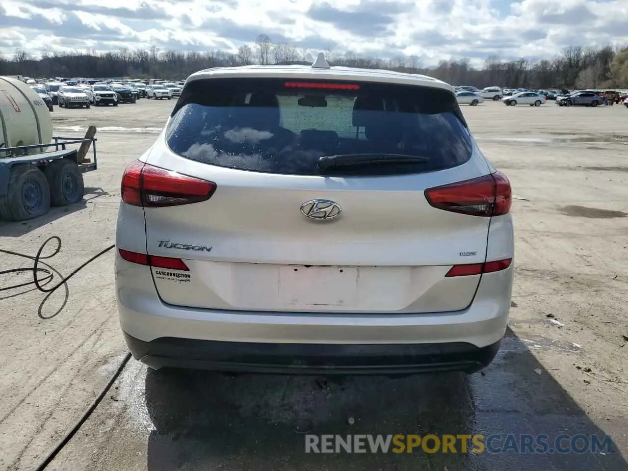 6 Photograph of a damaged car KM8J2CA49KU912845 HYUNDAI TUCSON 2019