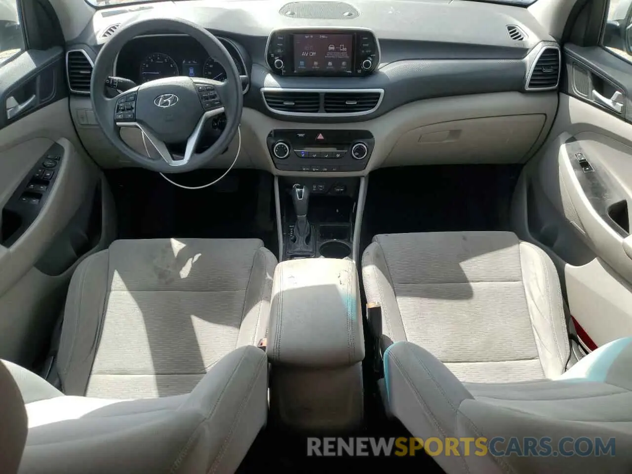 8 Photograph of a damaged car KM8J2CA49KU912845 HYUNDAI TUCSON 2019