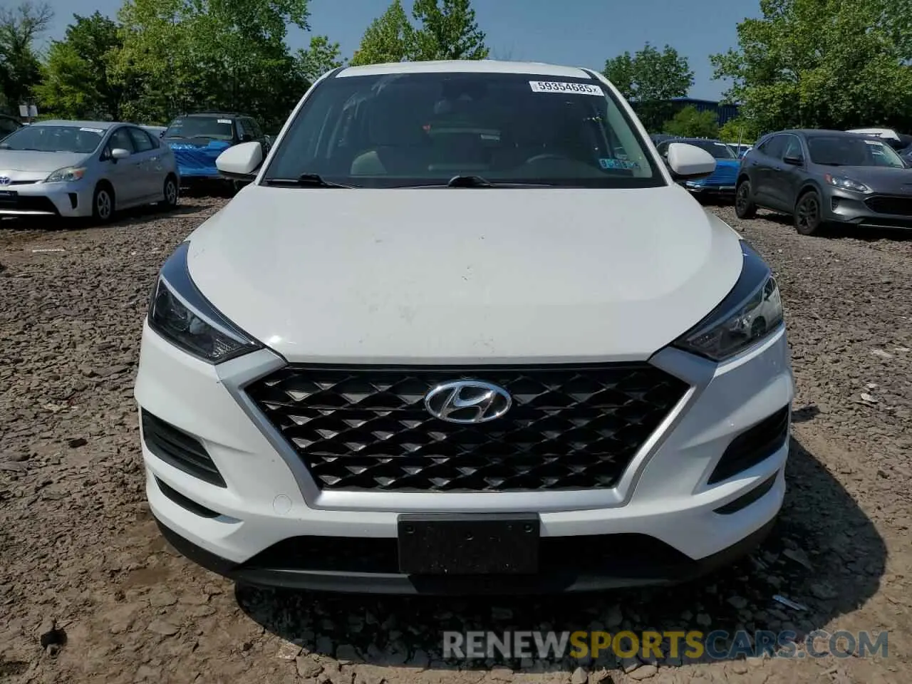 5 Photograph of a damaged car KM8J2CA49KU925742 HYUNDAI TUCSON 2019