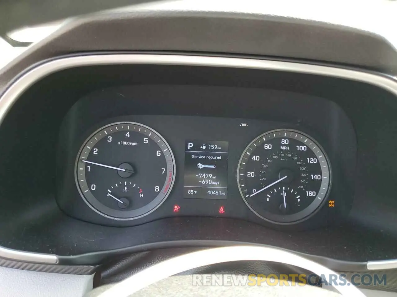 9 Photograph of a damaged car KM8J2CA49KU925742 HYUNDAI TUCSON 2019
