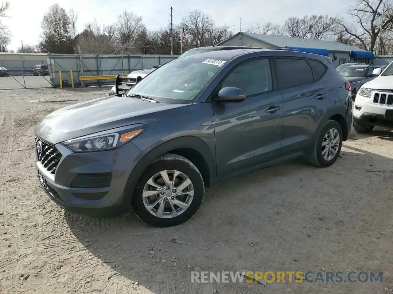 1 Photograph of a damaged car KM8J2CA49KU935929 HYUNDAI TUCSON 2019