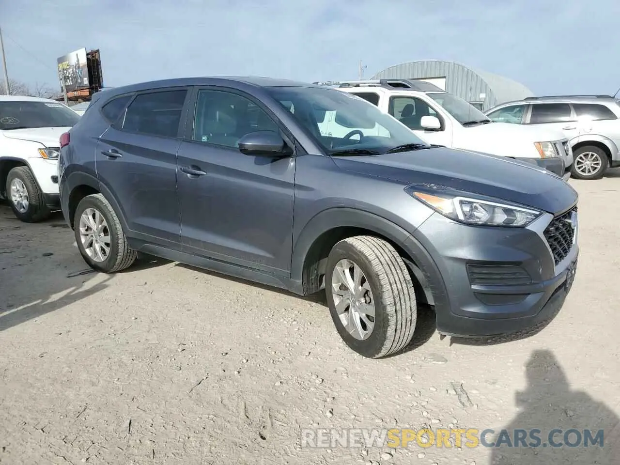 4 Photograph of a damaged car KM8J2CA49KU935929 HYUNDAI TUCSON 2019