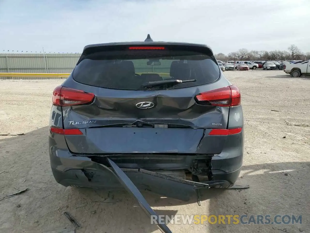 6 Photograph of a damaged car KM8J2CA49KU935929 HYUNDAI TUCSON 2019