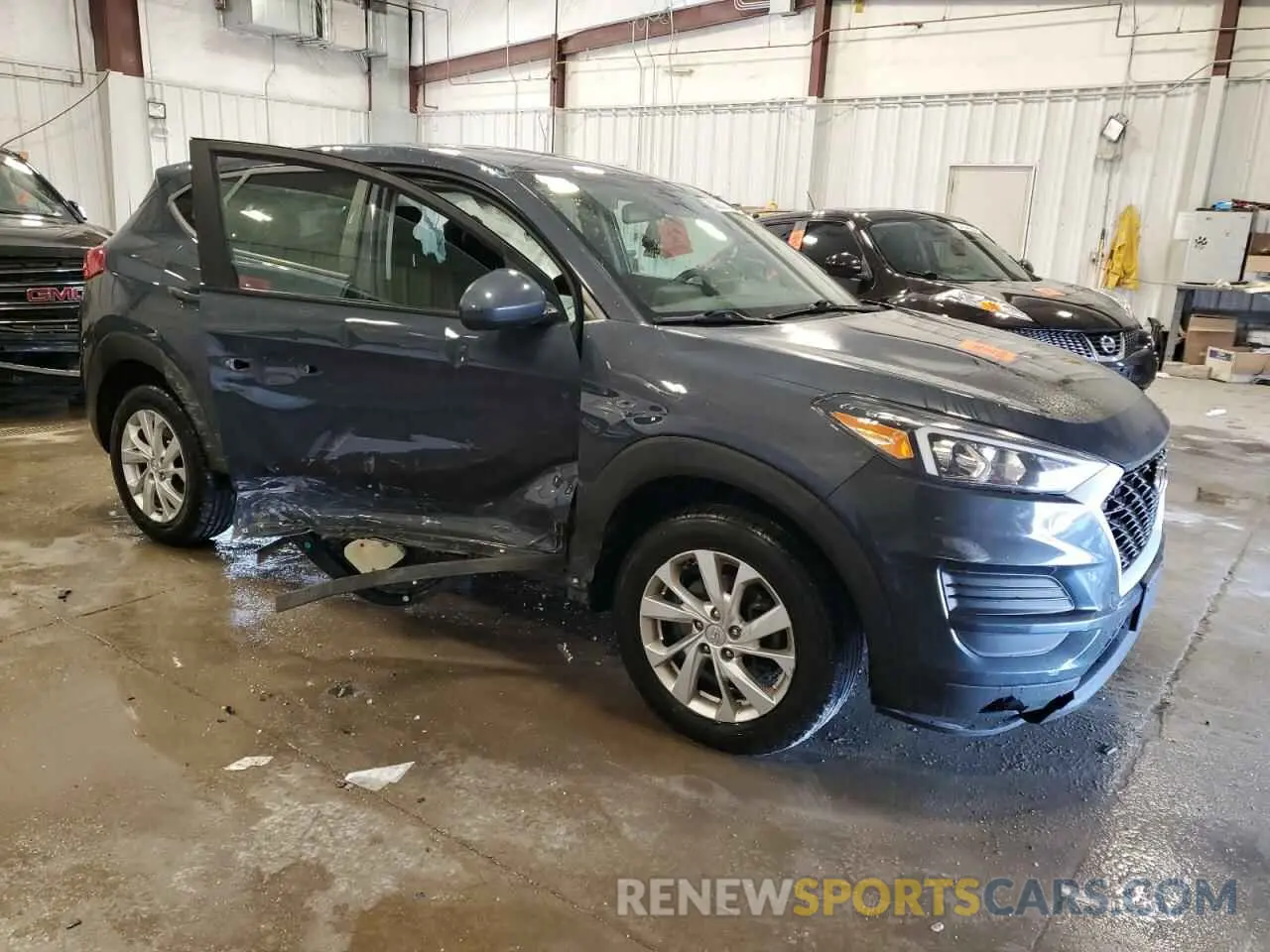4 Photograph of a damaged car KM8J2CA49KU937731 HYUNDAI TUCSON 2019