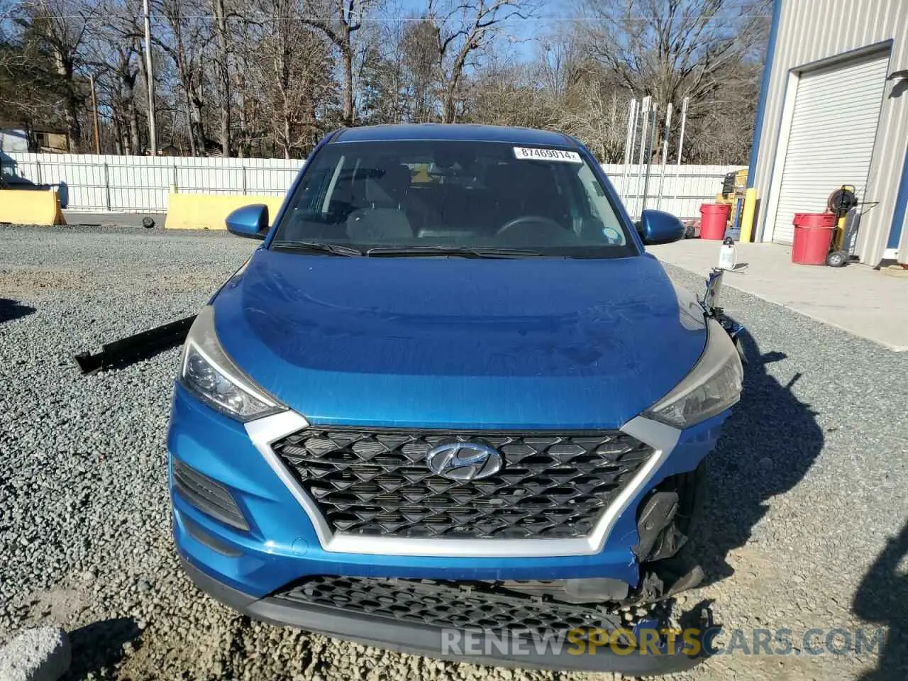 5 Photograph of a damaged car KM8J2CA4XKU000645 HYUNDAI TUCSON 2019
