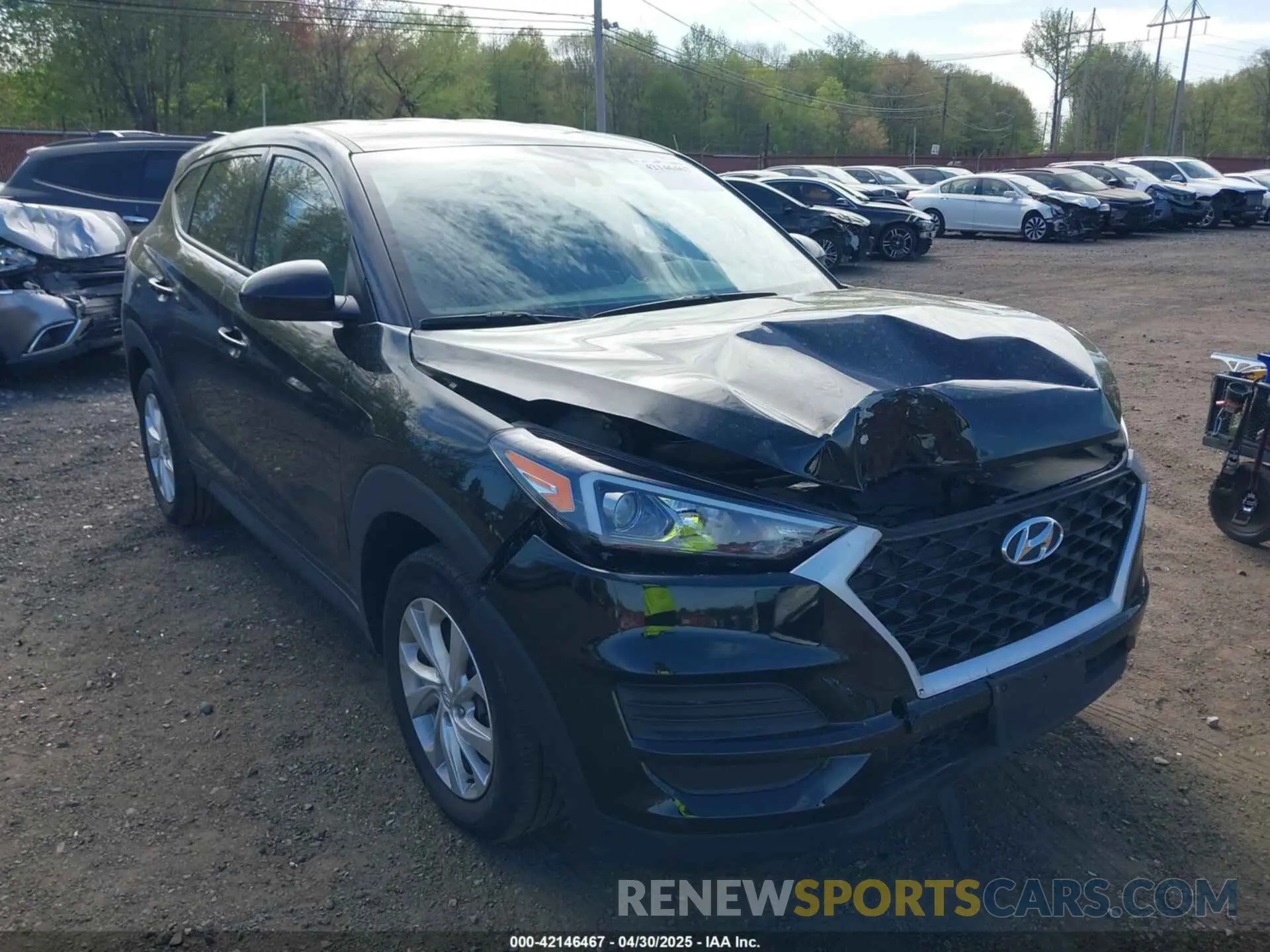 6 Photograph of a damaged car KM8J2CA4XKU042622 HYUNDAI TUCSON 2019