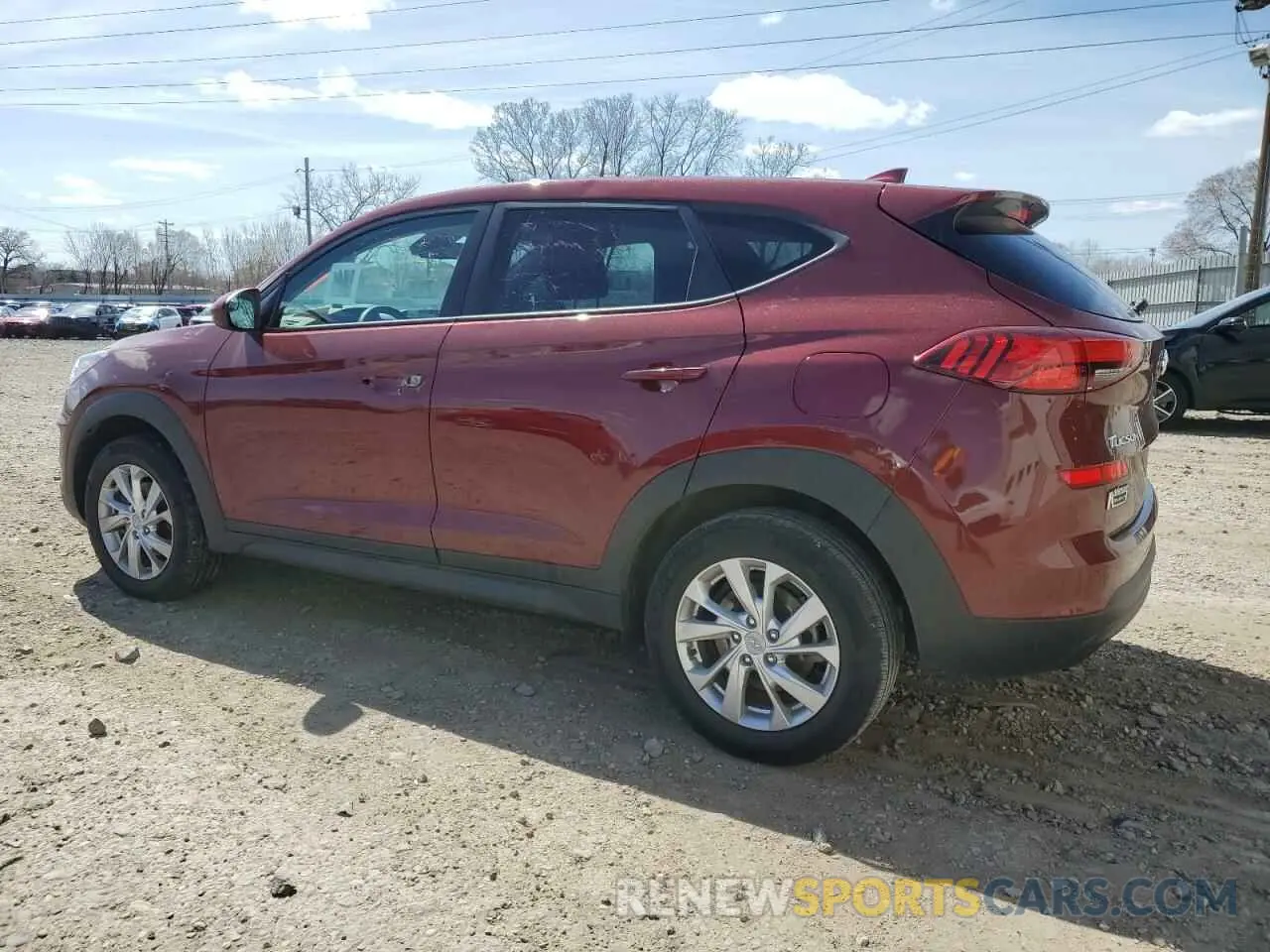 2 Photograph of a damaged car KM8J2CA4XKU839825 HYUNDAI TUCSON 2019