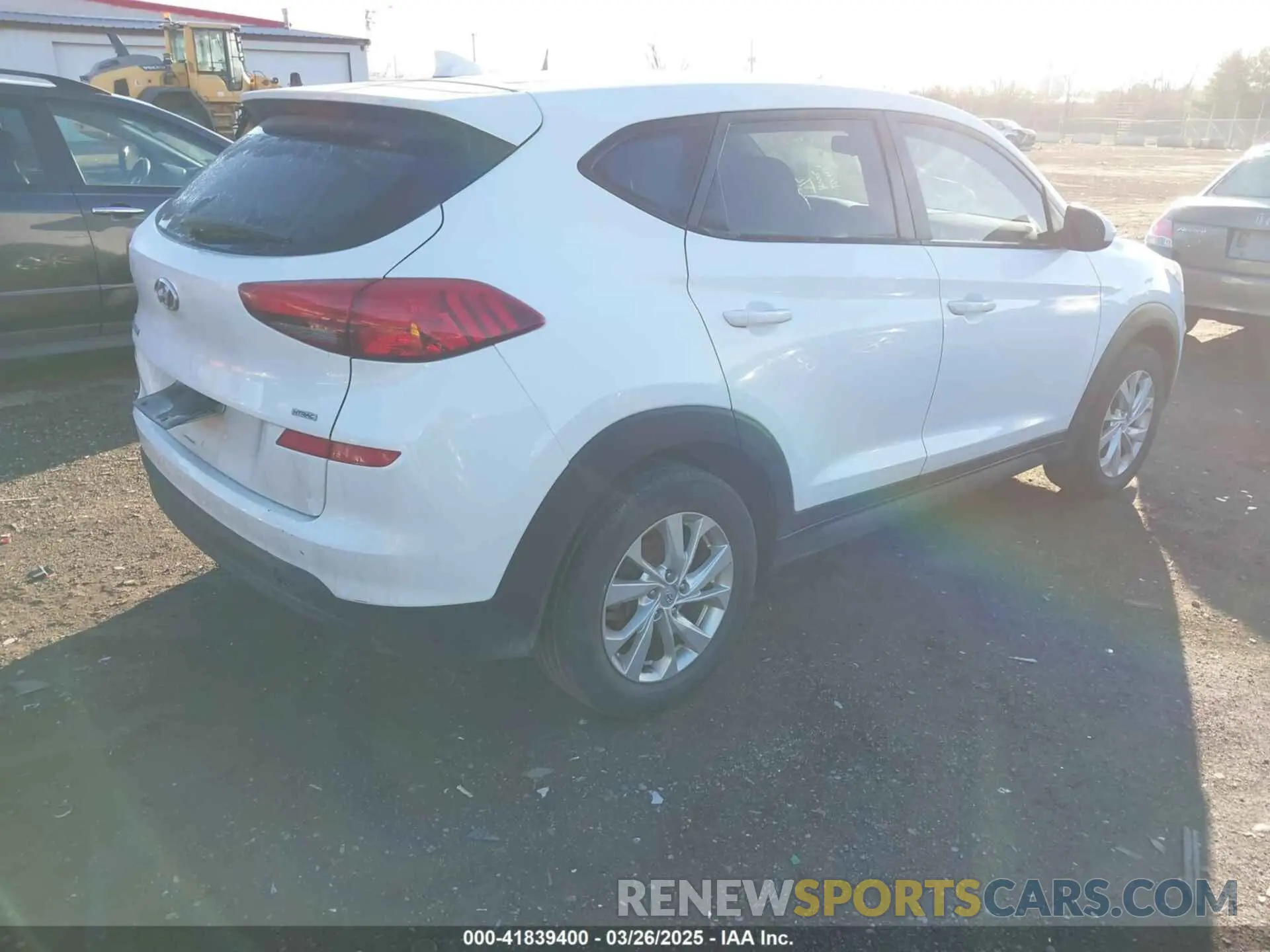 4 Photograph of a damaged car KM8J2CA4XKU843552 HYUNDAI TUCSON 2019