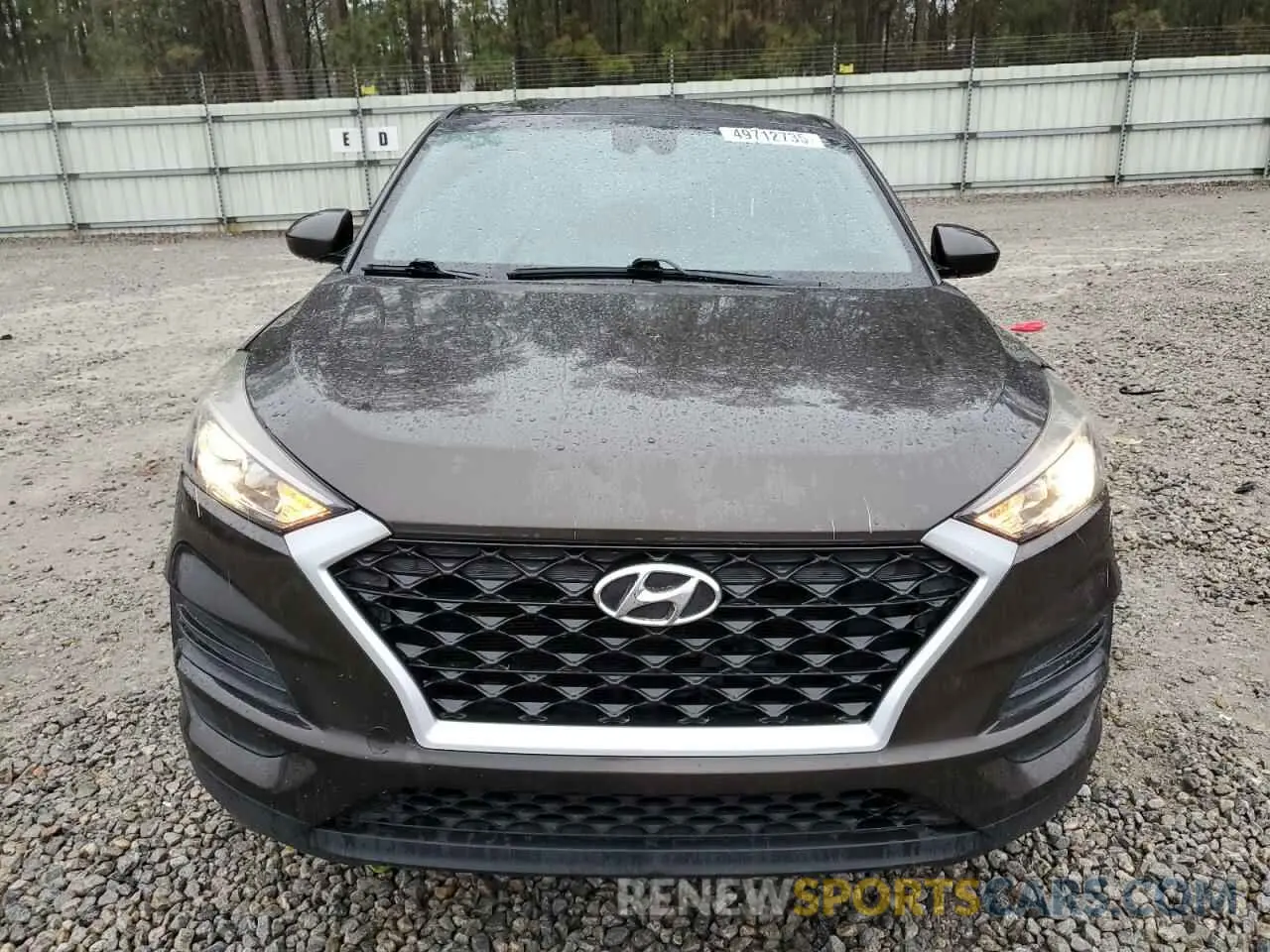 5 Photograph of a damaged car KM8J2CA4XKU869150 HYUNDAI TUCSON 2019