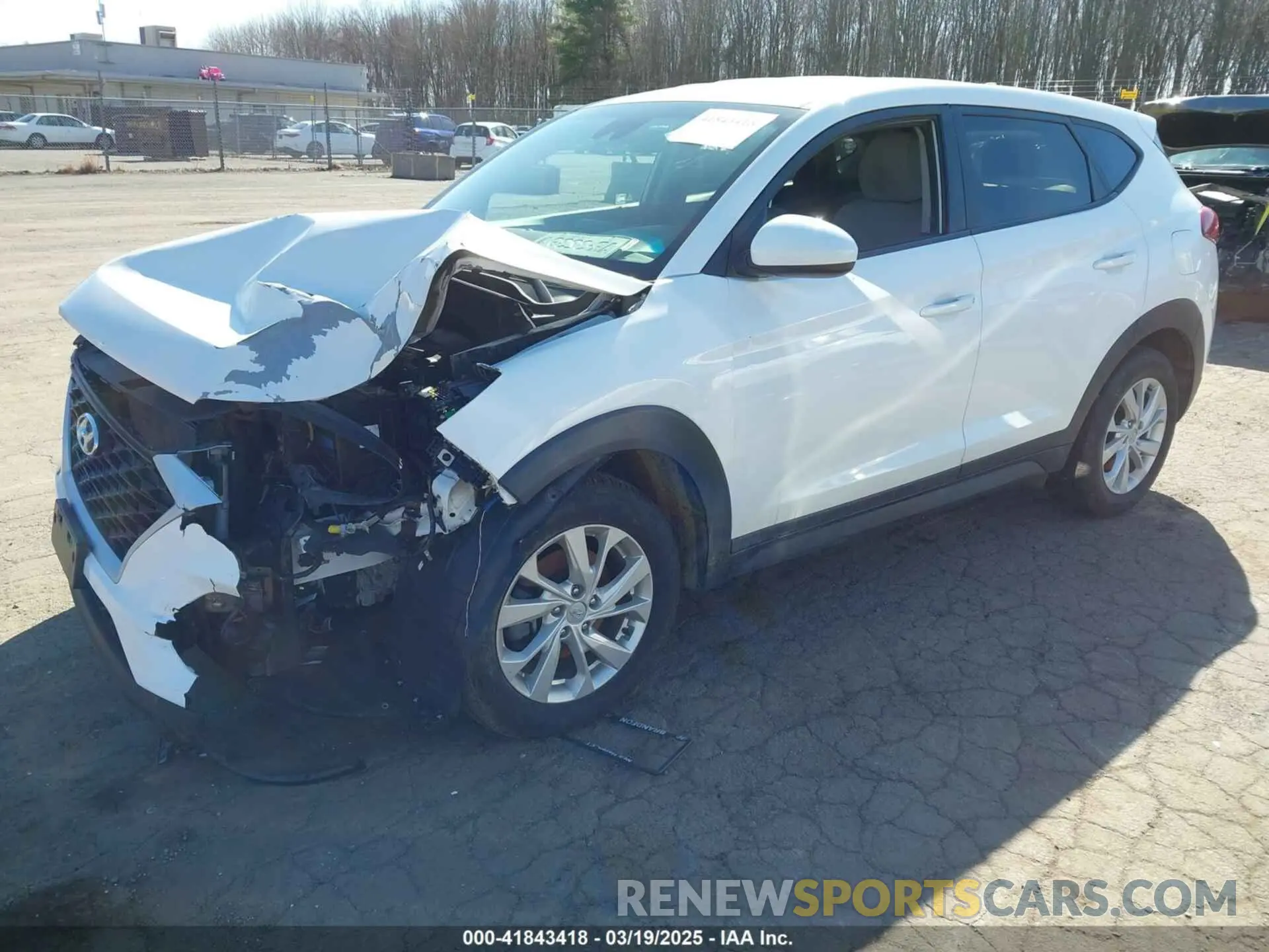2 Photograph of a damaged car KM8J2CA4XKU880939 HYUNDAI TUCSON 2019