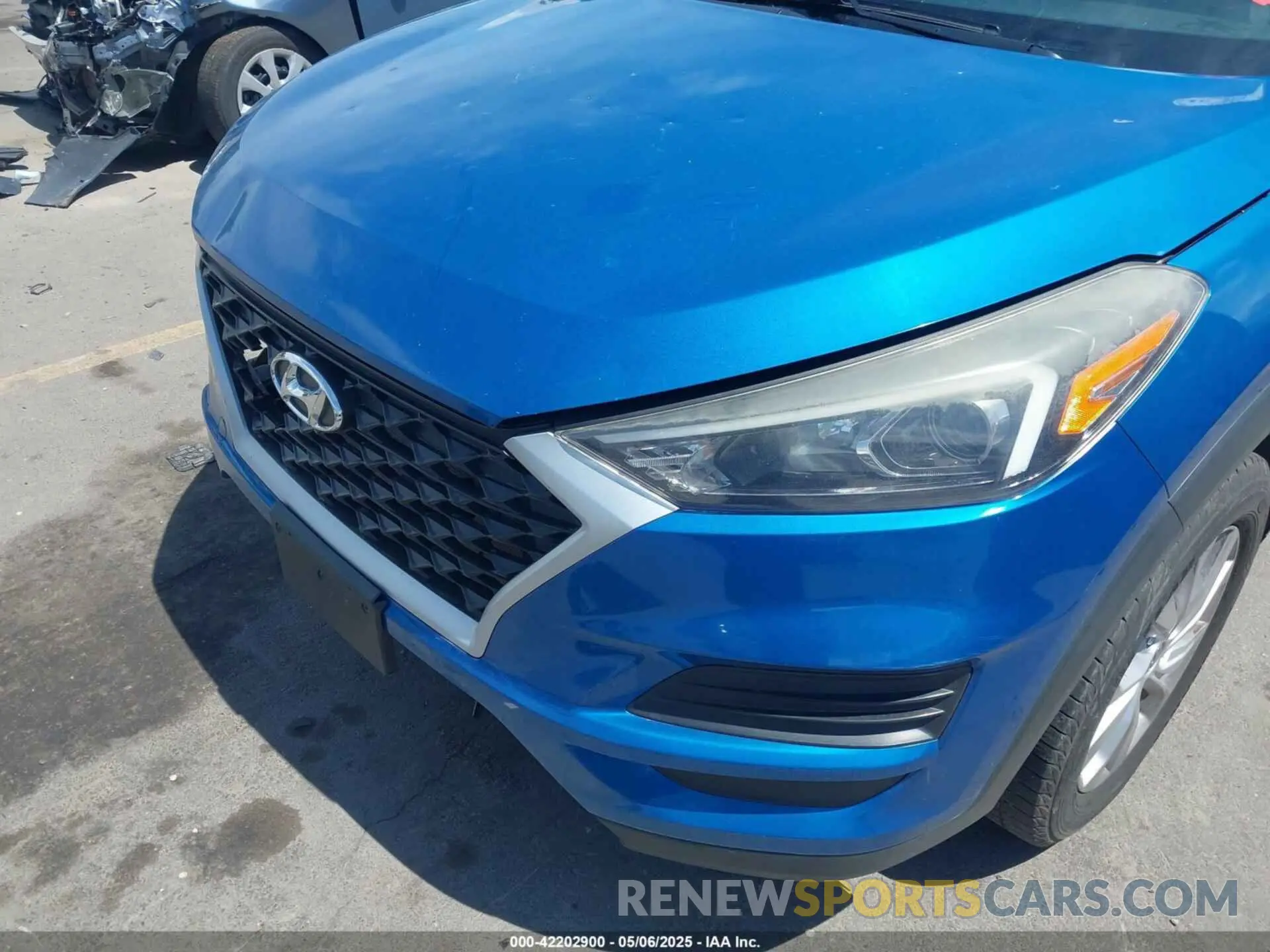 19 Photograph of a damaged car KM8J2CA4XKU908755 HYUNDAI TUCSON 2019
