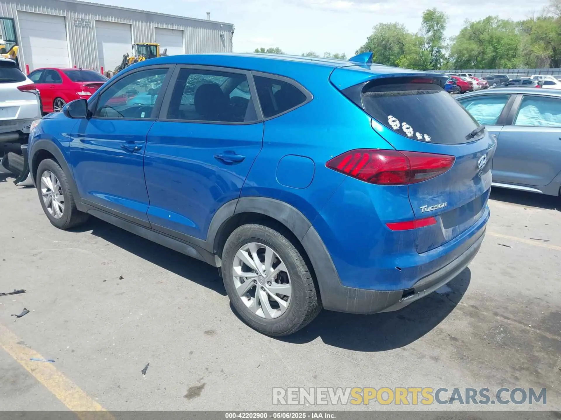 3 Photograph of a damaged car KM8J2CA4XKU908755 HYUNDAI TUCSON 2019