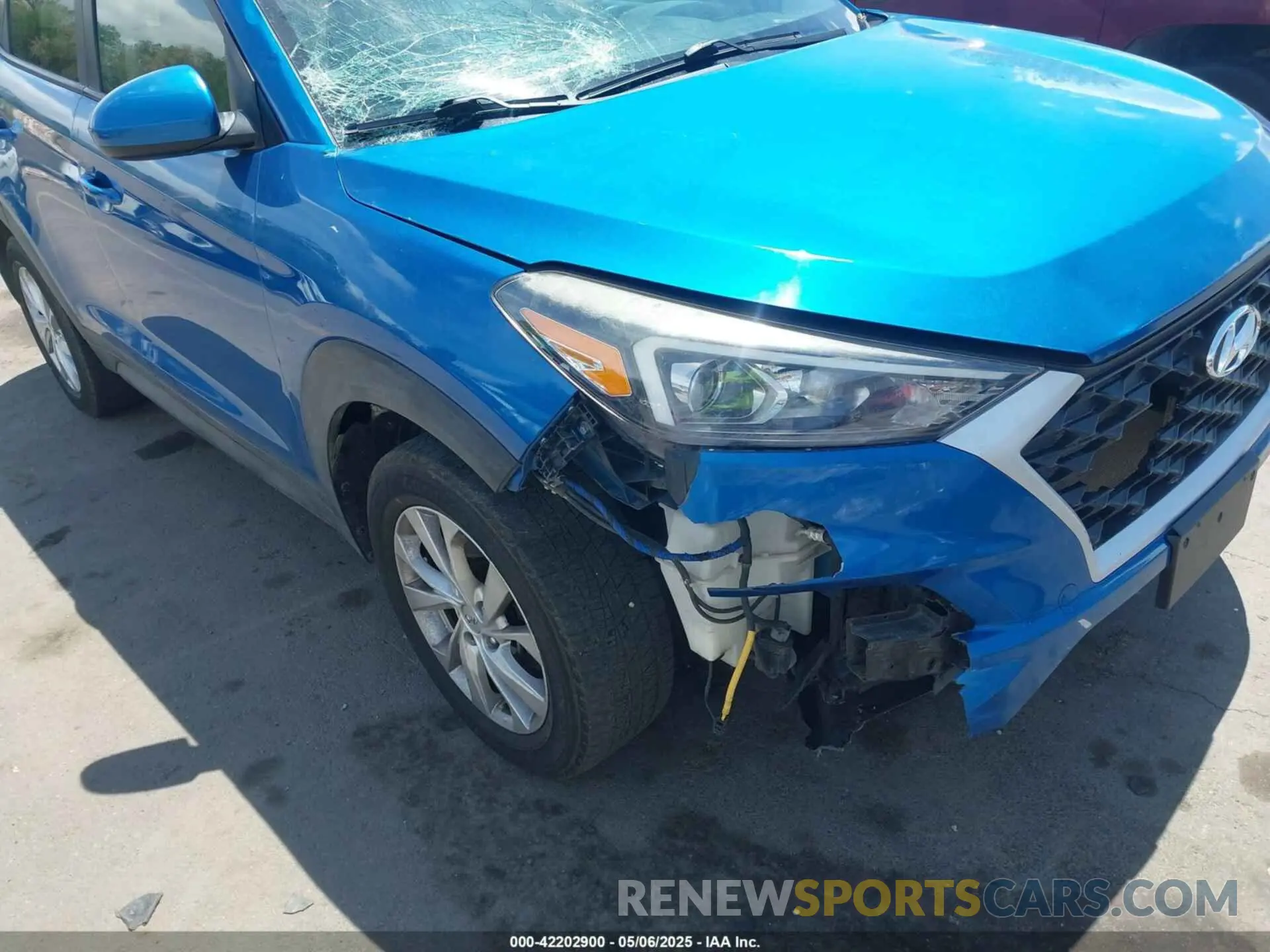 6 Photograph of a damaged car KM8J2CA4XKU908755 HYUNDAI TUCSON 2019