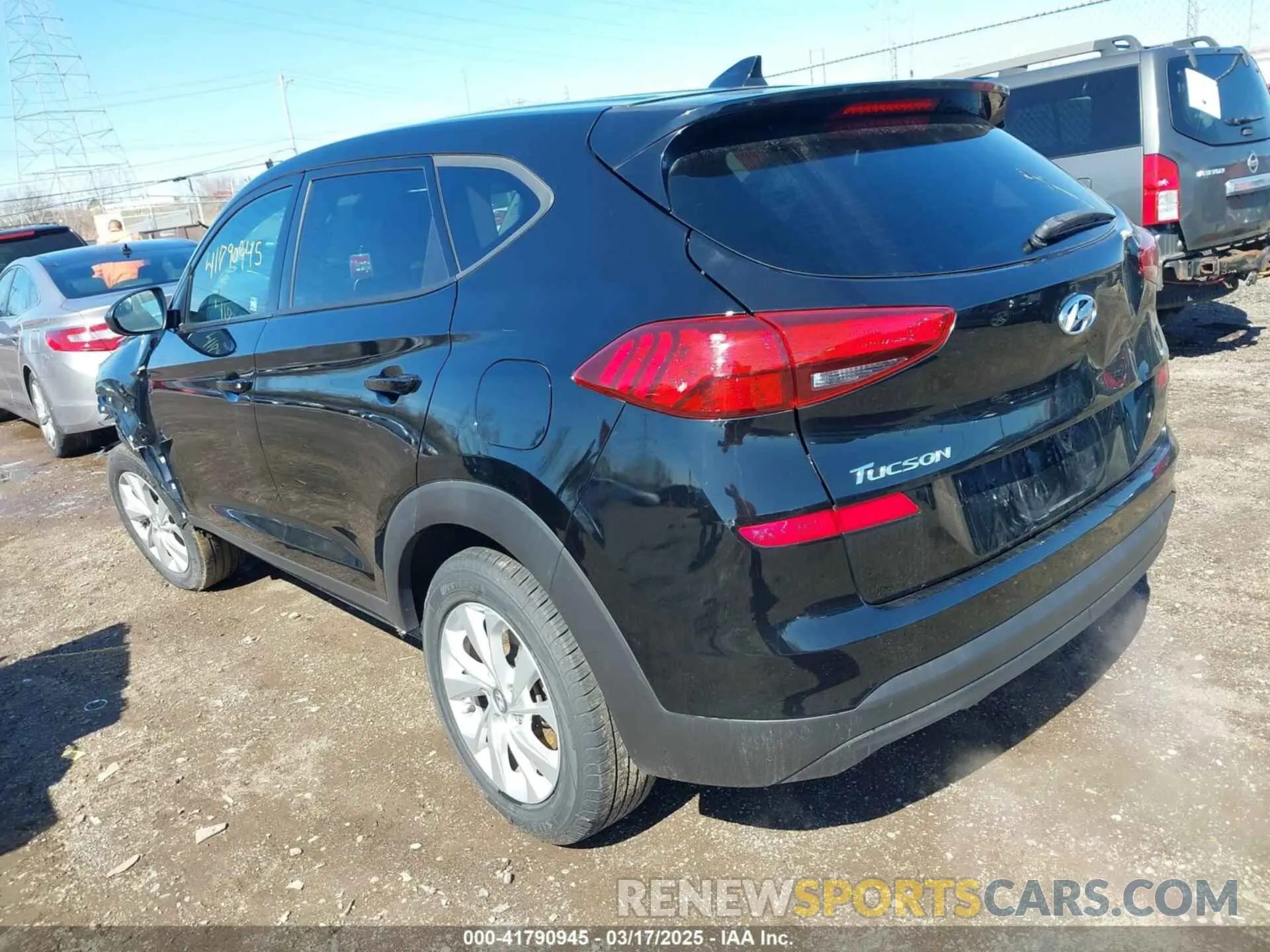 3 Photograph of a damaged car KM8J2CA4XKU938841 HYUNDAI TUCSON 2019