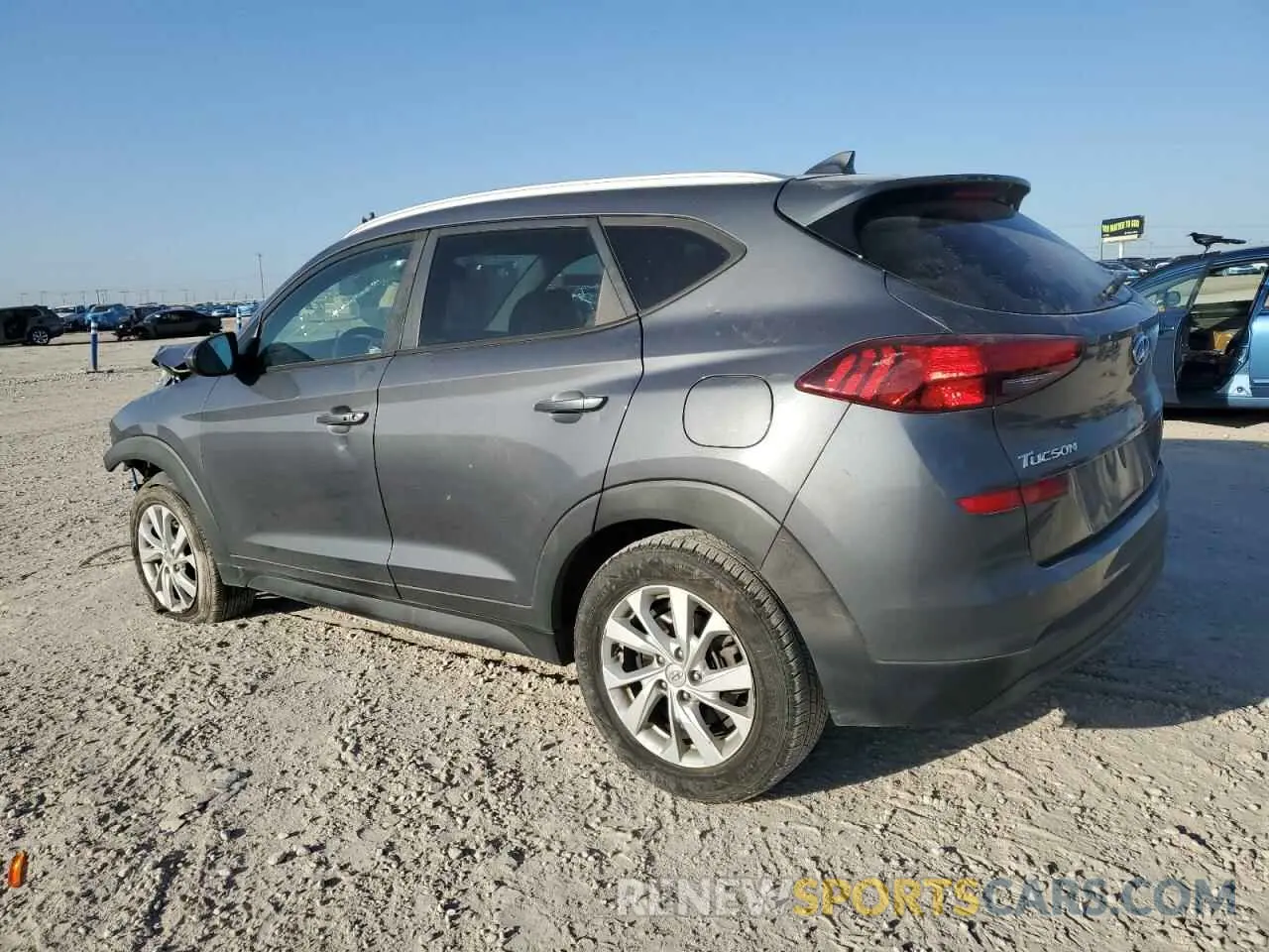 2 Photograph of a damaged car KM8J33A41KU043851 HYUNDAI TUCSON 2019