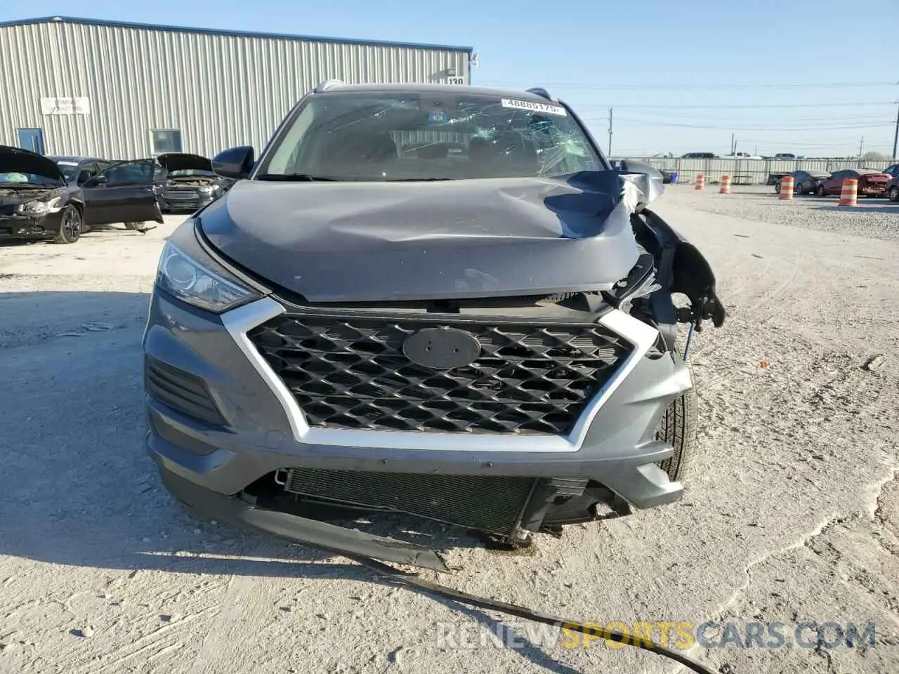 5 Photograph of a damaged car KM8J33A41KU043851 HYUNDAI TUCSON 2019