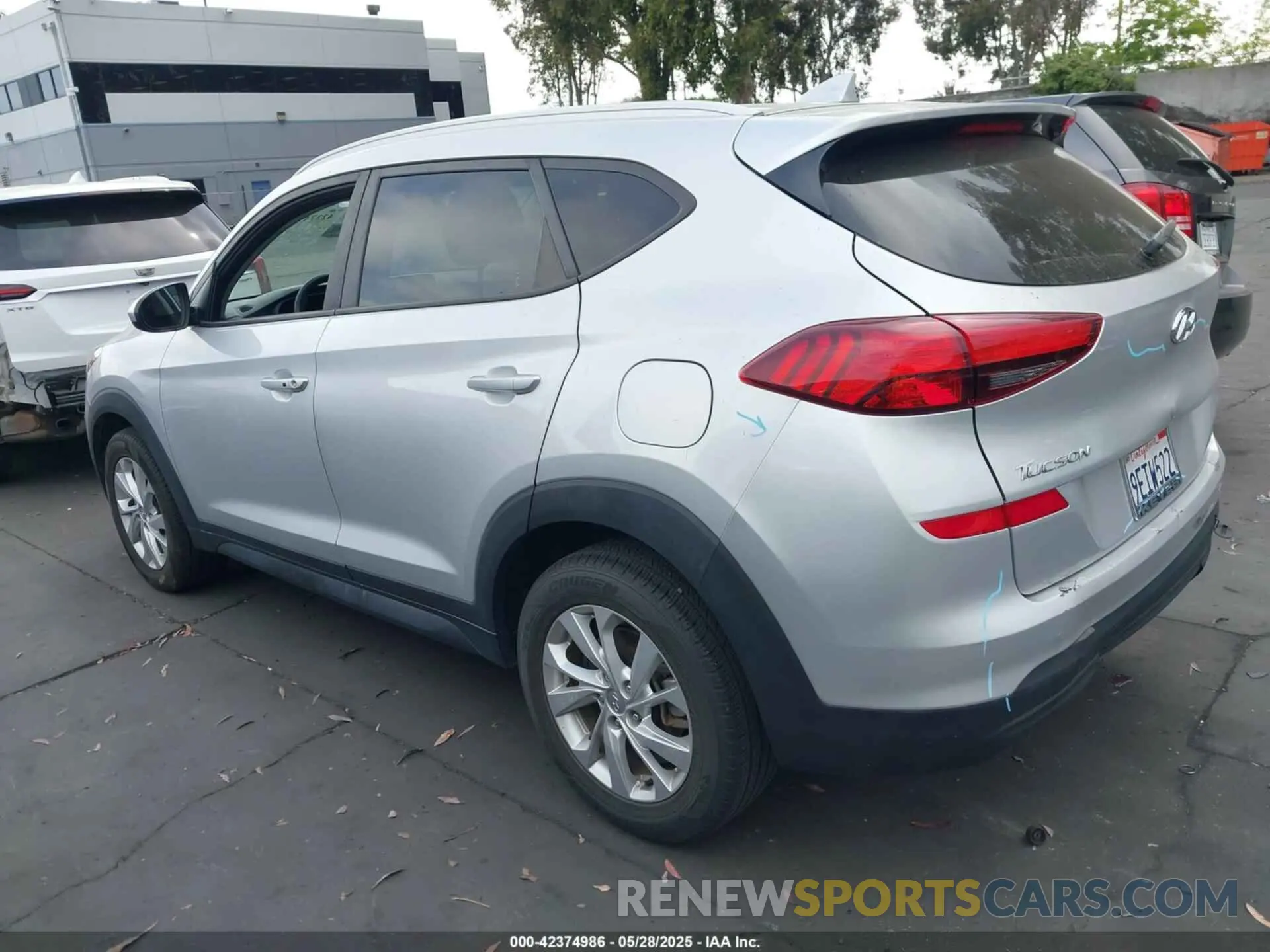 3 Photograph of a damaged car KM8J33A41KU853108 HYUNDAI TUCSON 2019