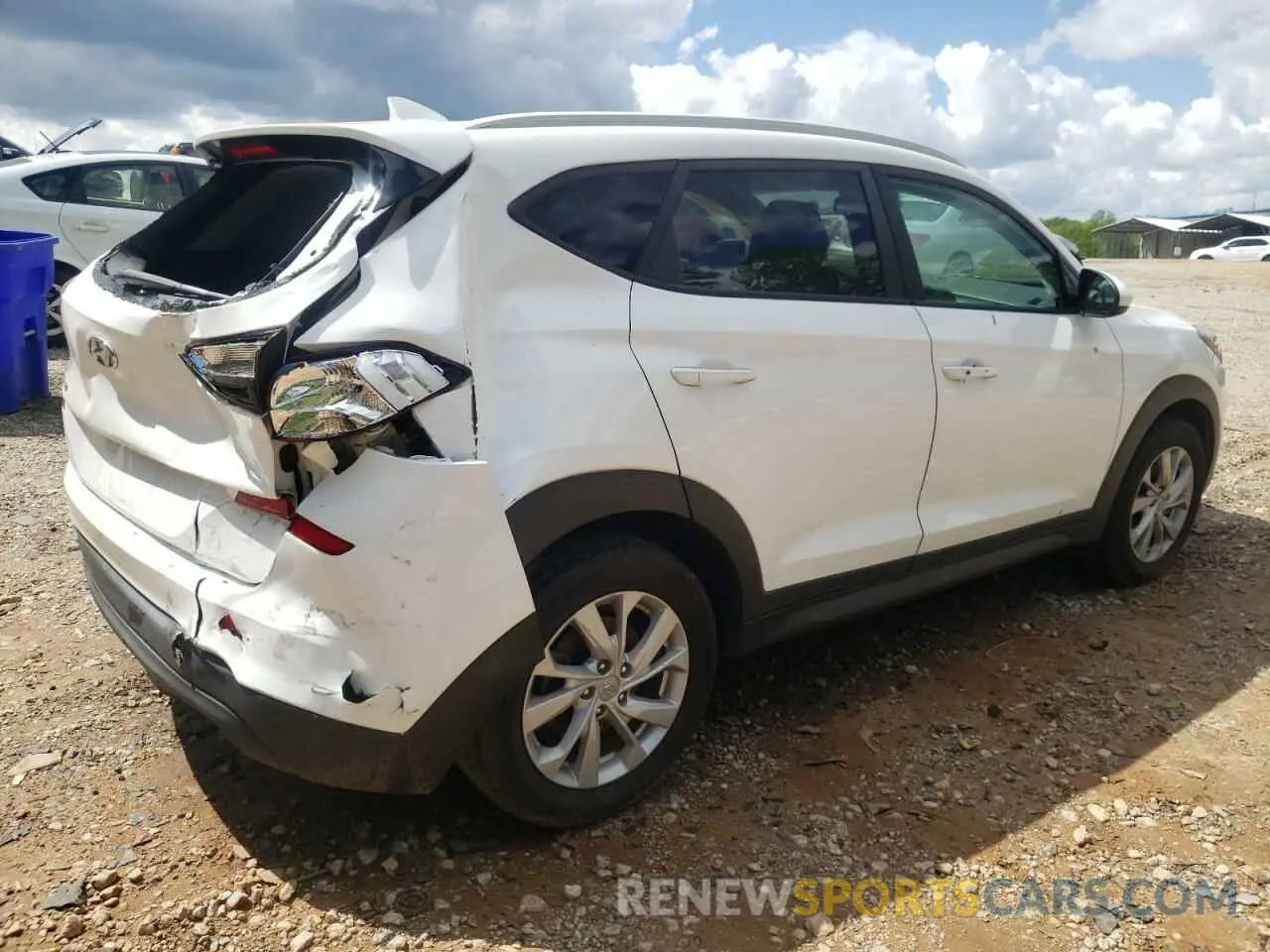 3 Photograph of a damaged car KM8J33A41KU991490 HYUNDAI TUCSON 2019
