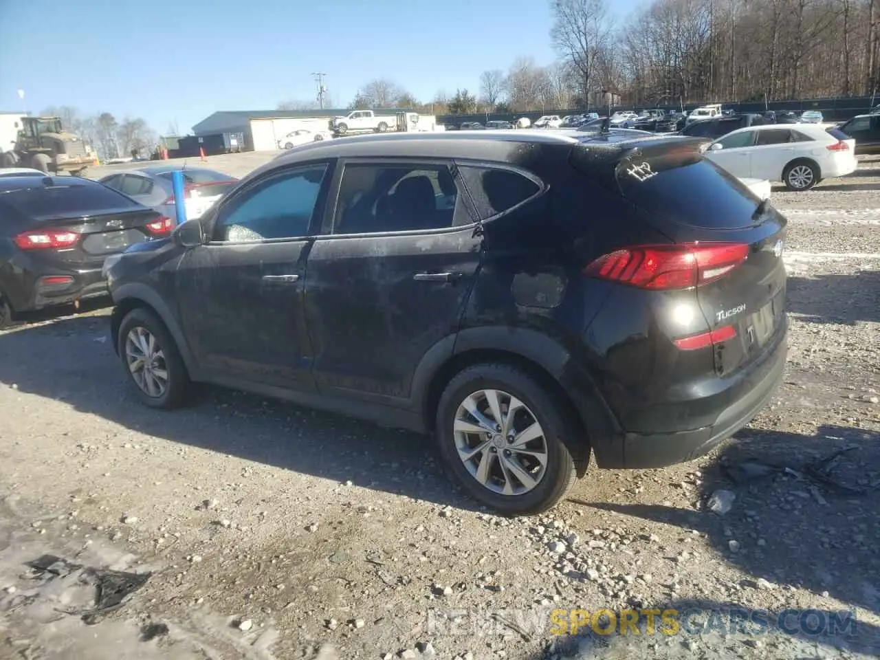 2 Photograph of a damaged car KM8J33A42KU068113 HYUNDAI TUCSON 2019
