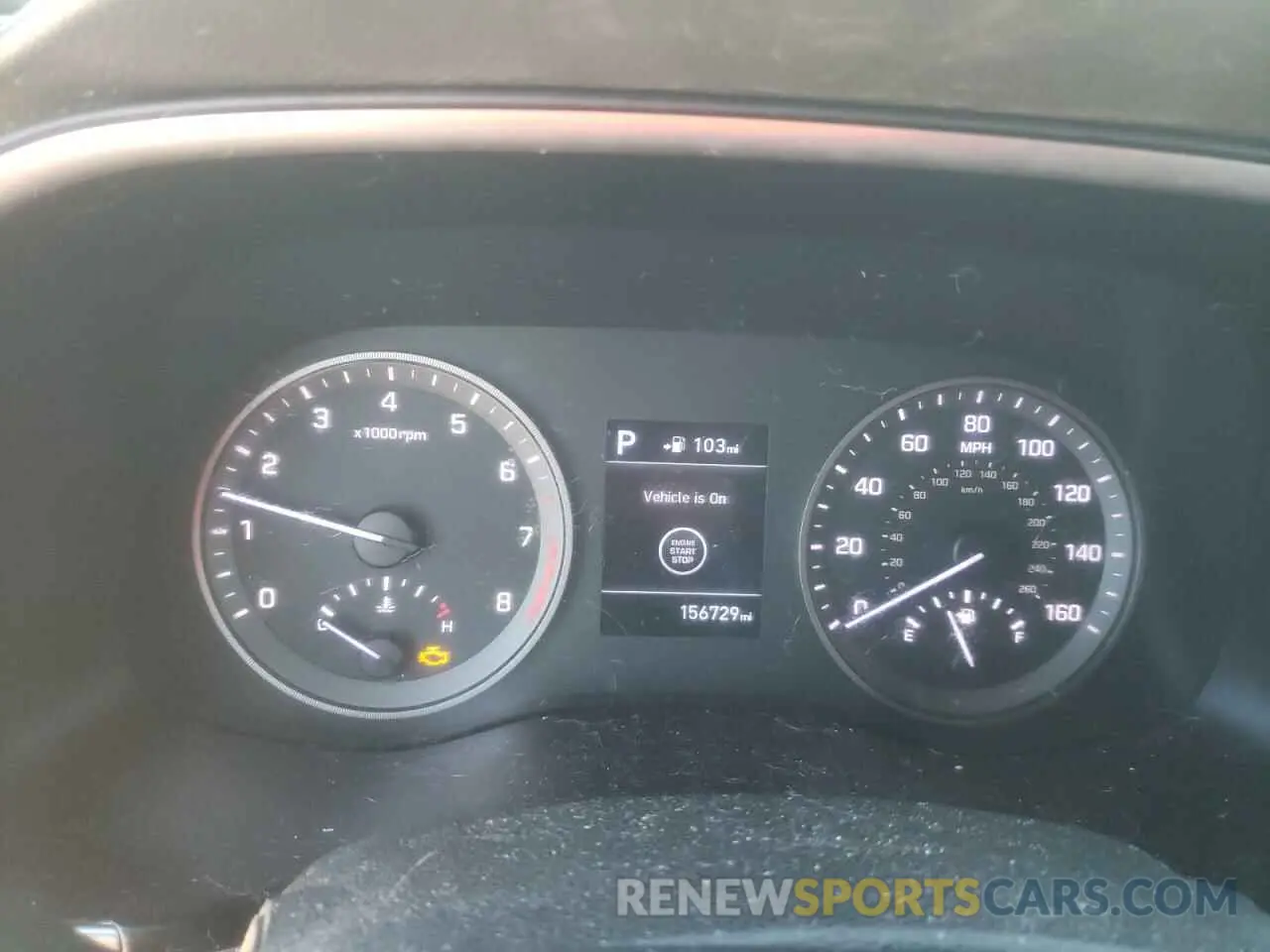 9 Photograph of a damaged car KM8J33A42KU068113 HYUNDAI TUCSON 2019