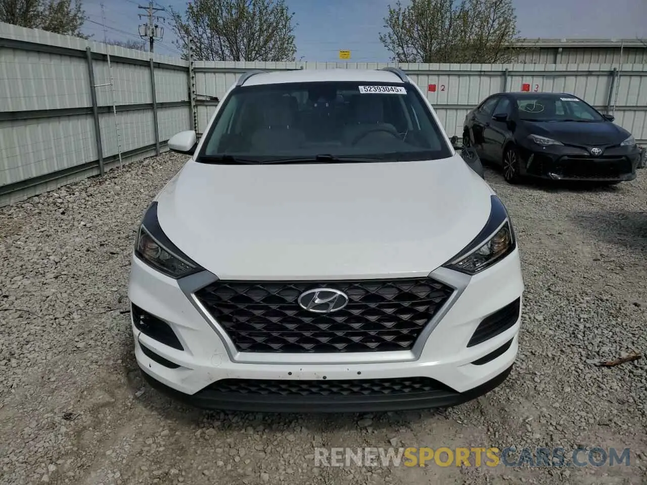 5 Photograph of a damaged car KM8J33A43KU013959 HYUNDAI TUCSON 2019