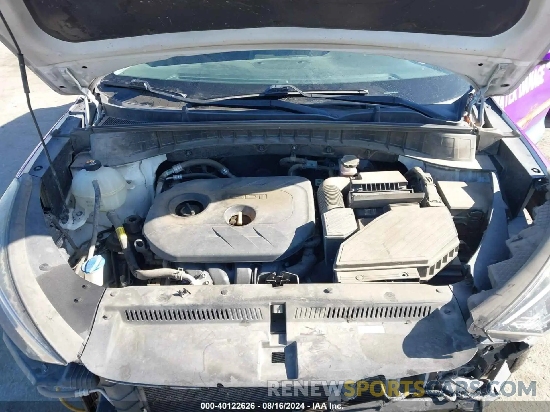 10 Photograph of a damaged car KM8J33A43KU067973 HYUNDAI TUCSON 2019