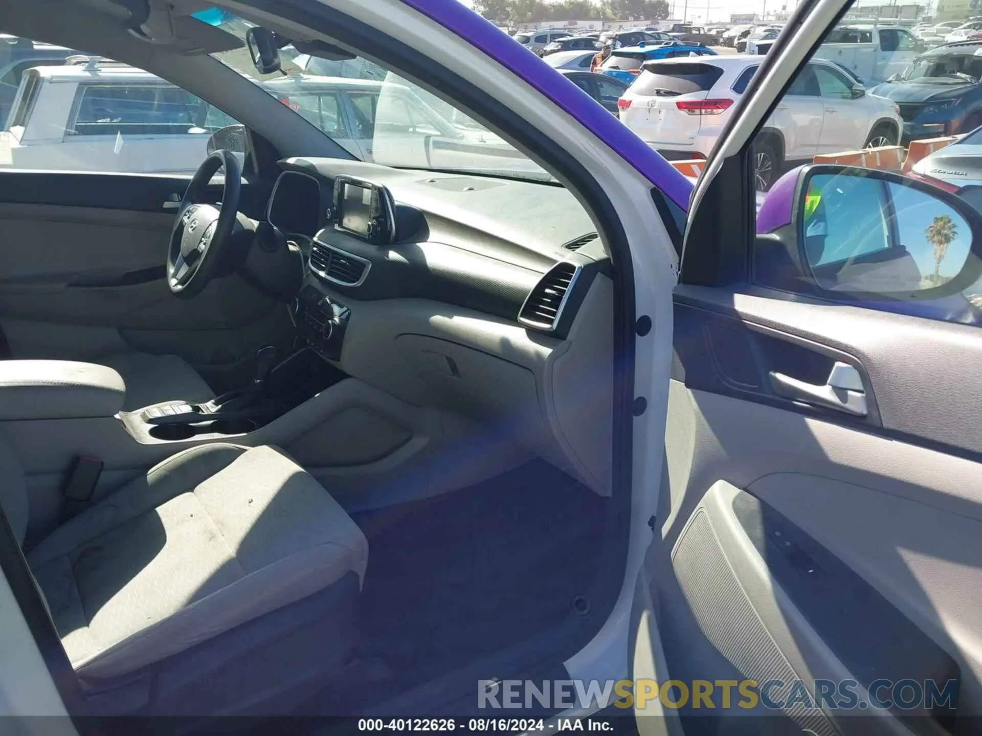 5 Photograph of a damaged car KM8J33A43KU067973 HYUNDAI TUCSON 2019
