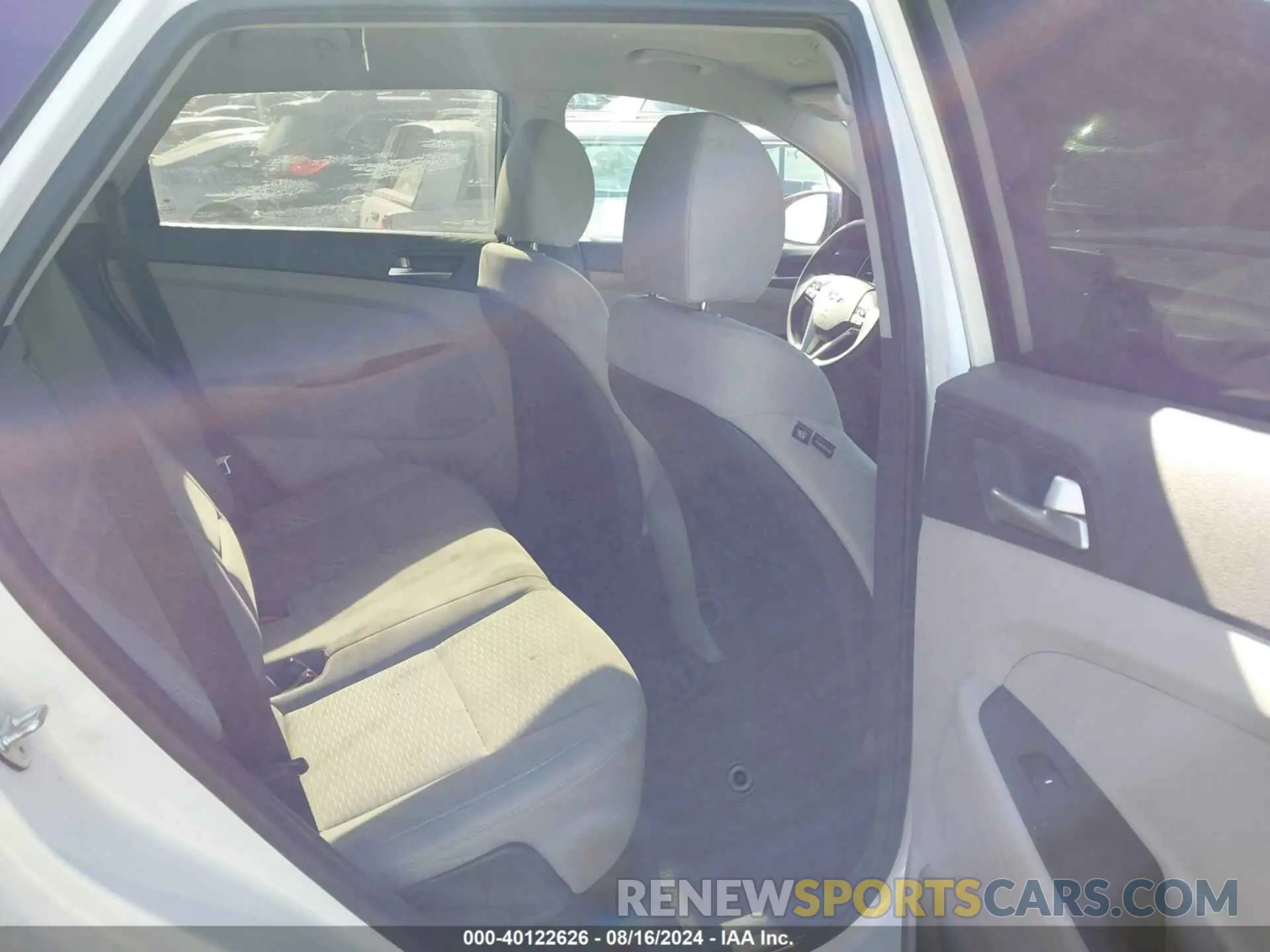 8 Photograph of a damaged car KM8J33A43KU067973 HYUNDAI TUCSON 2019