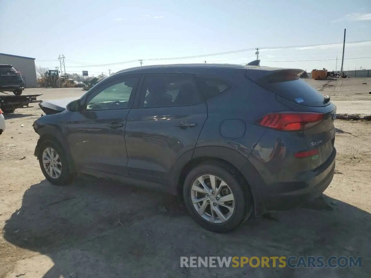 2 Photograph of a damaged car KM8J33A43KU072137 HYUNDAI TUCSON 2019