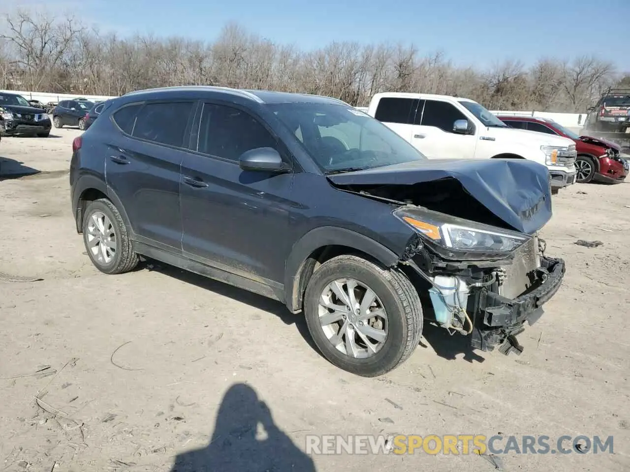 4 Photograph of a damaged car KM8J33A43KU072137 HYUNDAI TUCSON 2019
