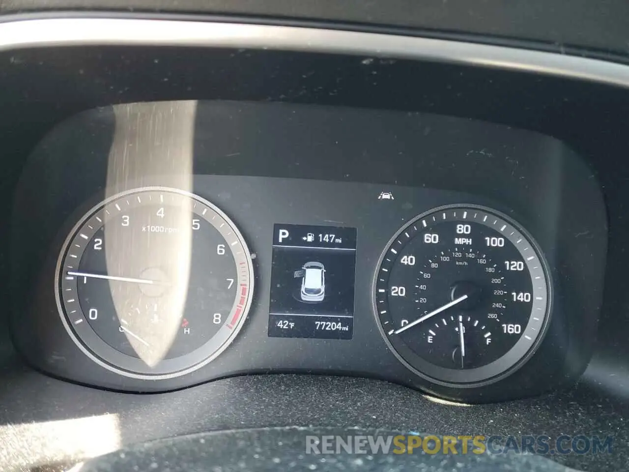 9 Photograph of a damaged car KM8J33A43KU888877 HYUNDAI TUCSON 2019