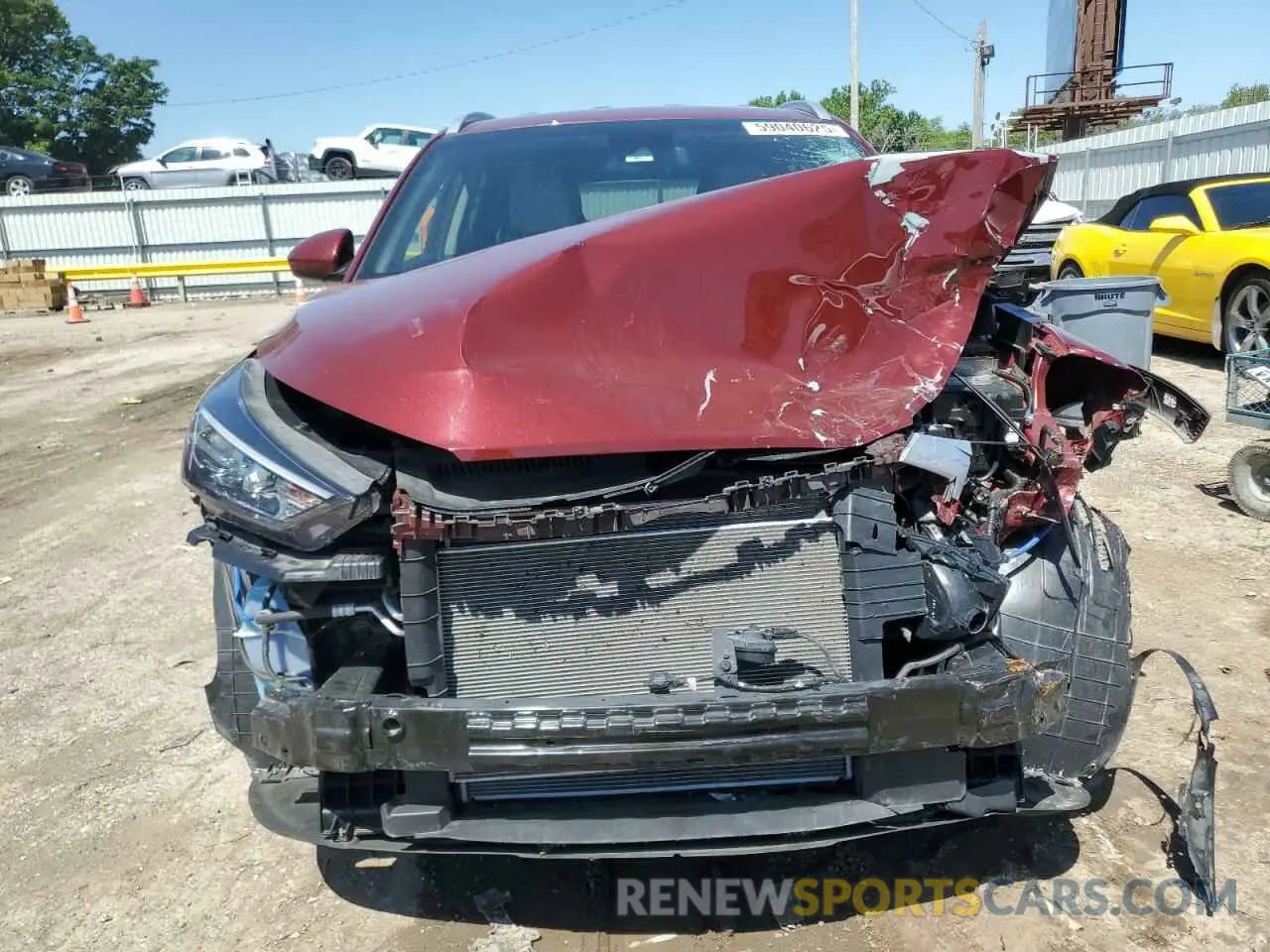 5 Photograph of a damaged car KM8J33A43KU970169 HYUNDAI TUCSON 2019