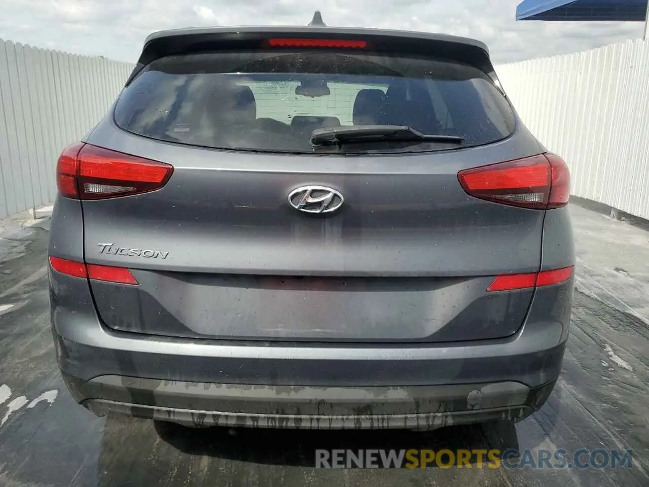 6 Photograph of a damaged car KM8J33A45KU001585 HYUNDAI TUCSON 2019
